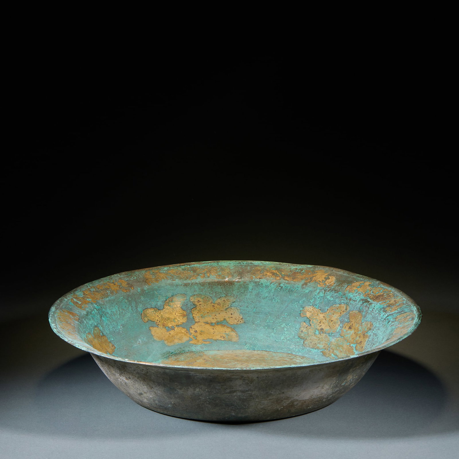 Gilt Copper Basin - 2