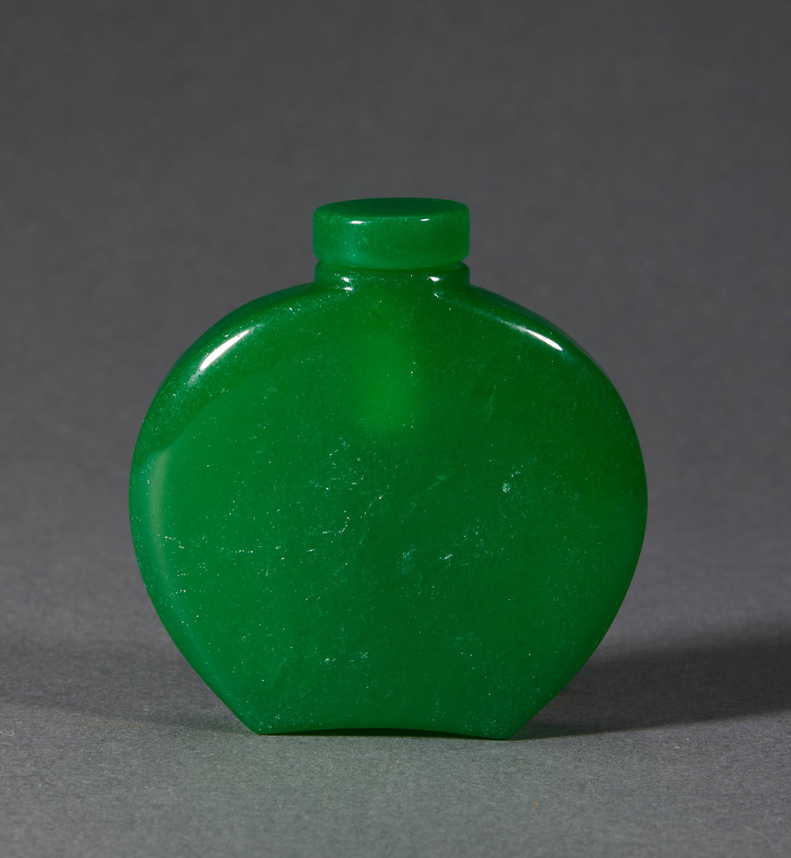 Qing Jadeite Snuff Bottle - 2