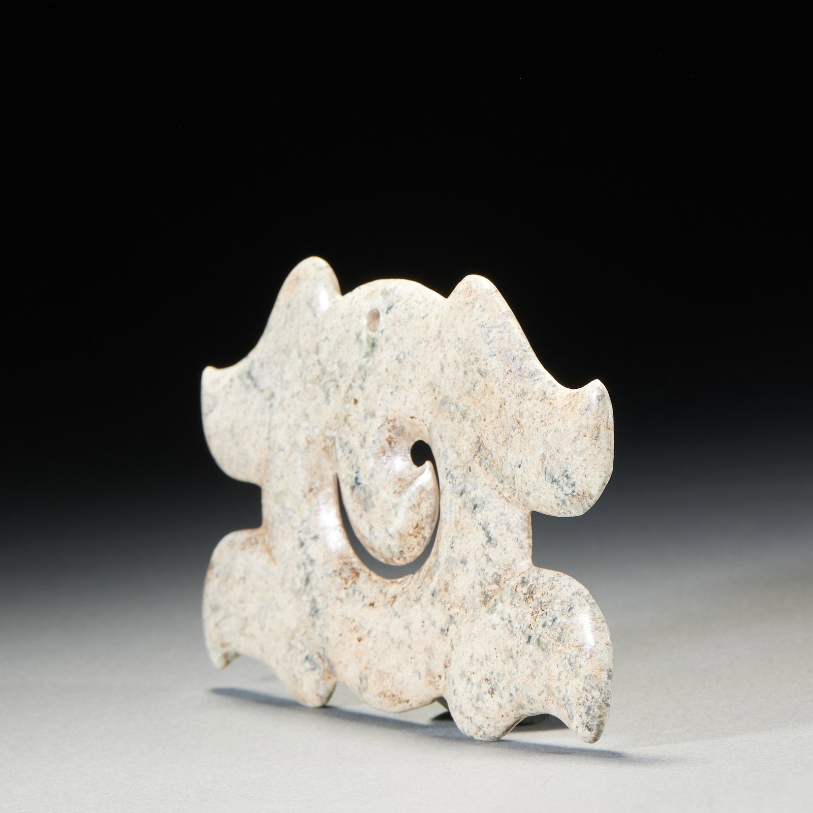 Jade Hooked-Cloud Pendant - 4