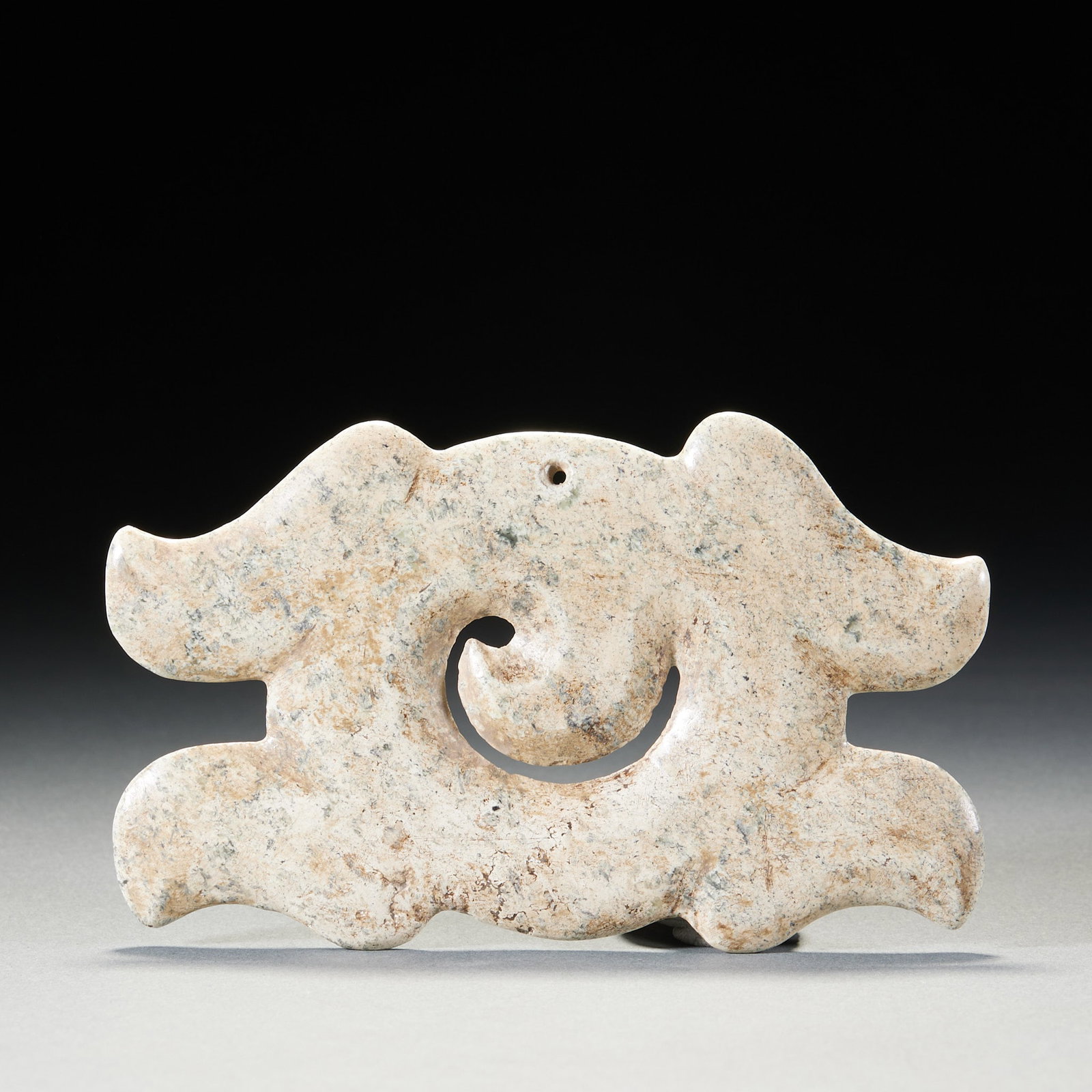 Jade Hooked-Cloud Pendant - 5
