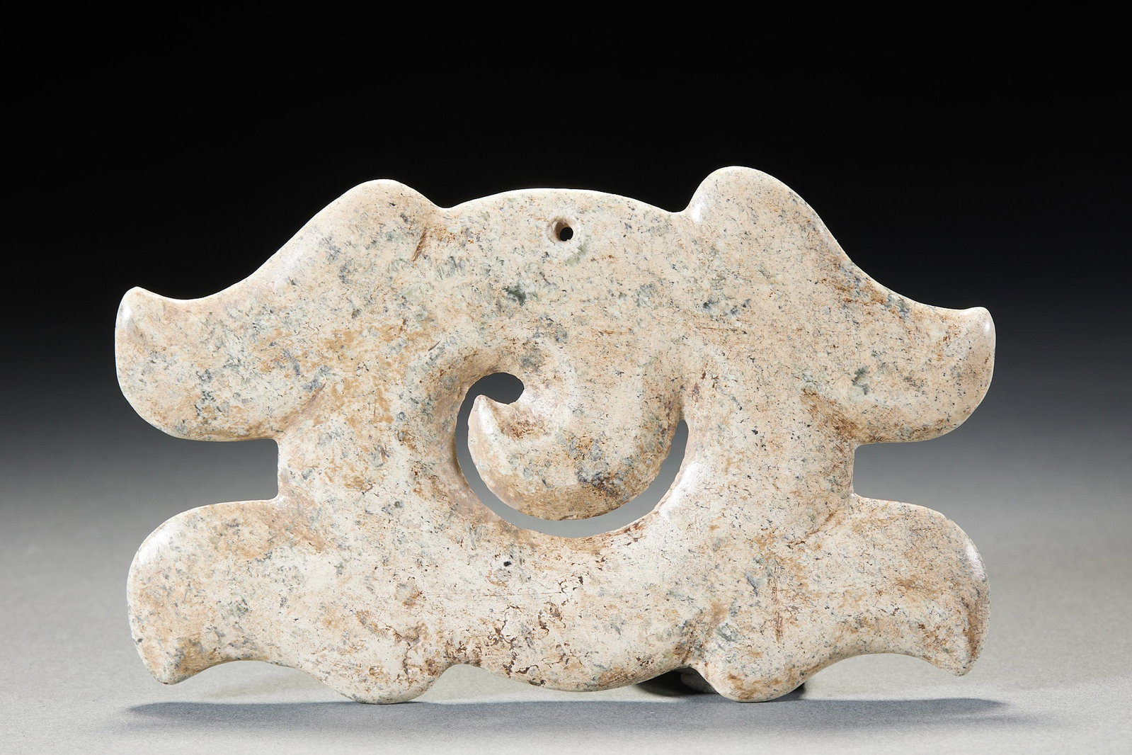 Jade Hooked-Cloud Pendant - 6