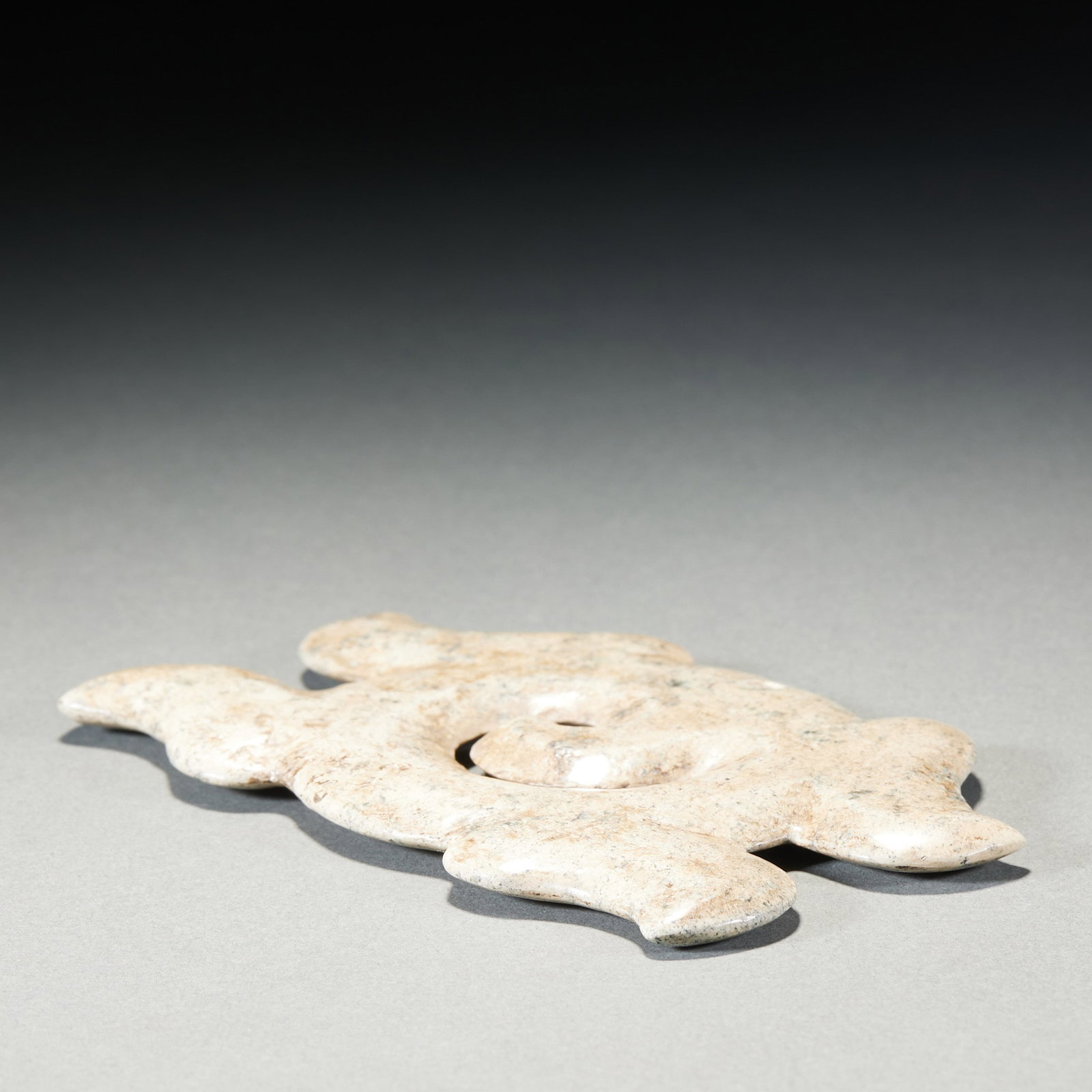 Jade Hooked-Cloud Pendant - 7