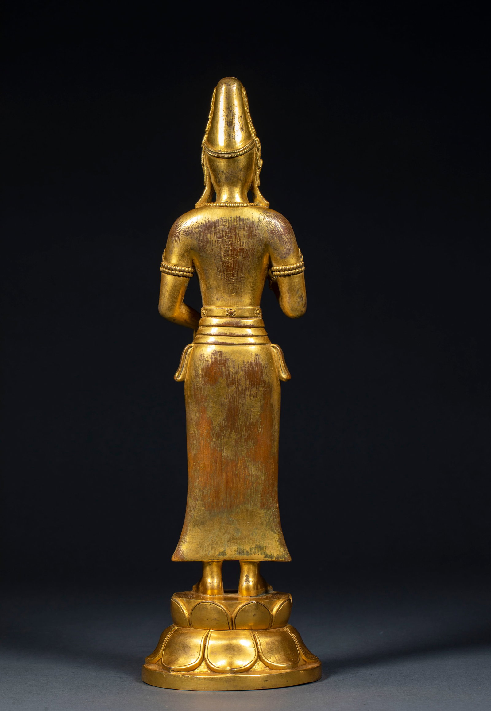 Gilded Acarya Dali Buddha - 11