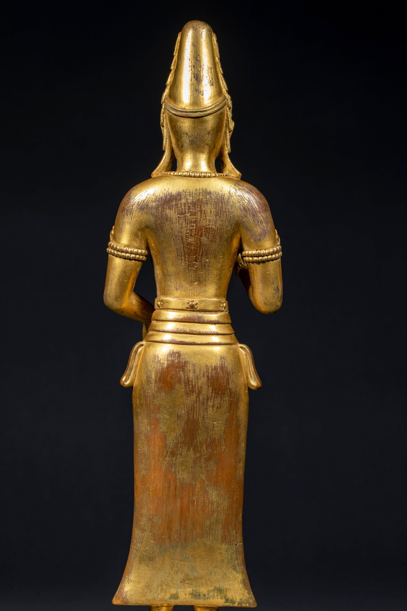 Gilded Acarya Dali Buddha - 12