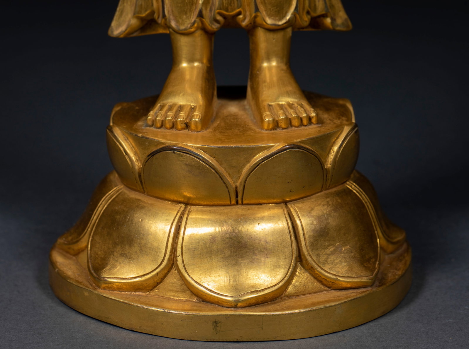 Gilded Acarya Dali Buddha - 5