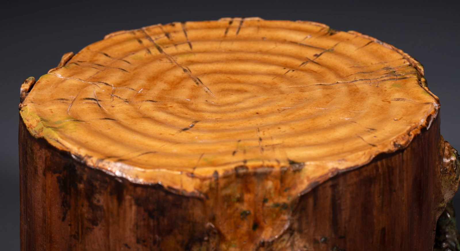 Bogus-Ware Tree-Stump Concealed-Arhat Shrine - 8