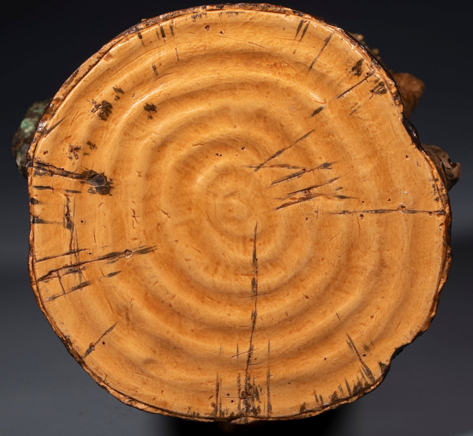 Bogus-Ware Tree-Stump Concealed-Arhat Shrine - 9