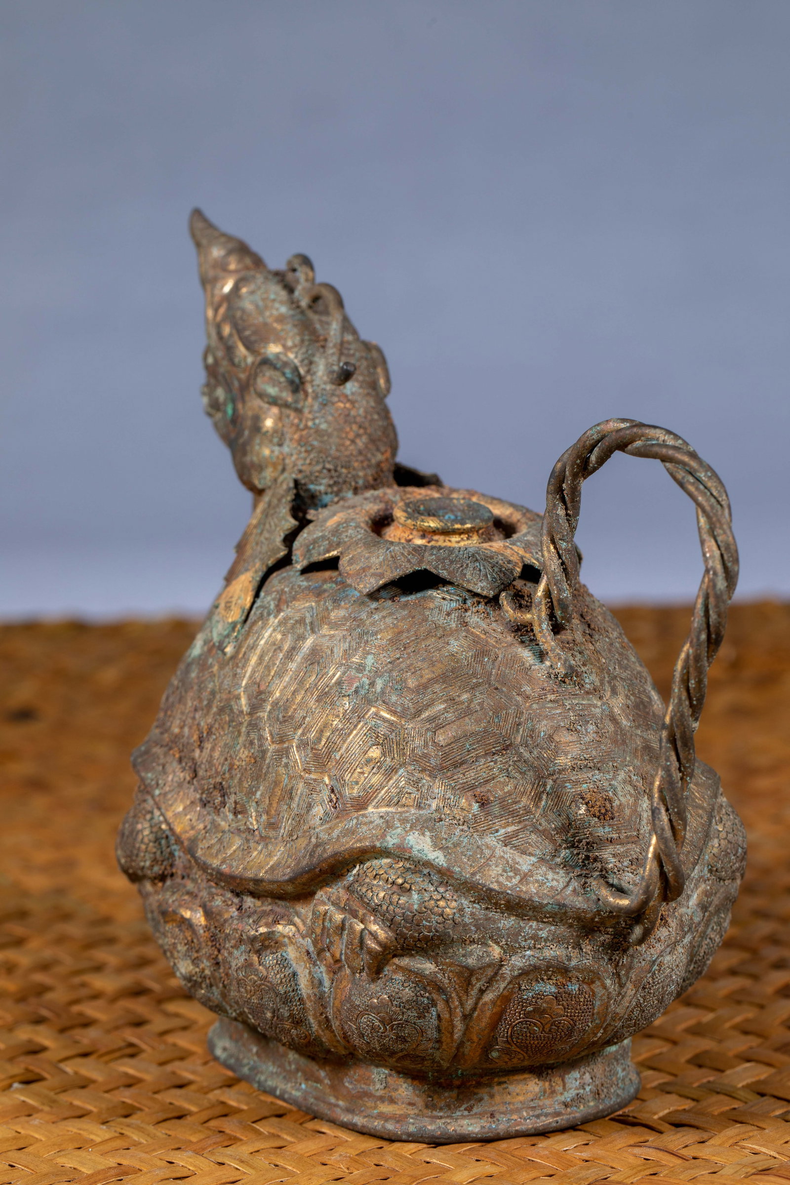 Gilded Xuanwu Ewer - 4