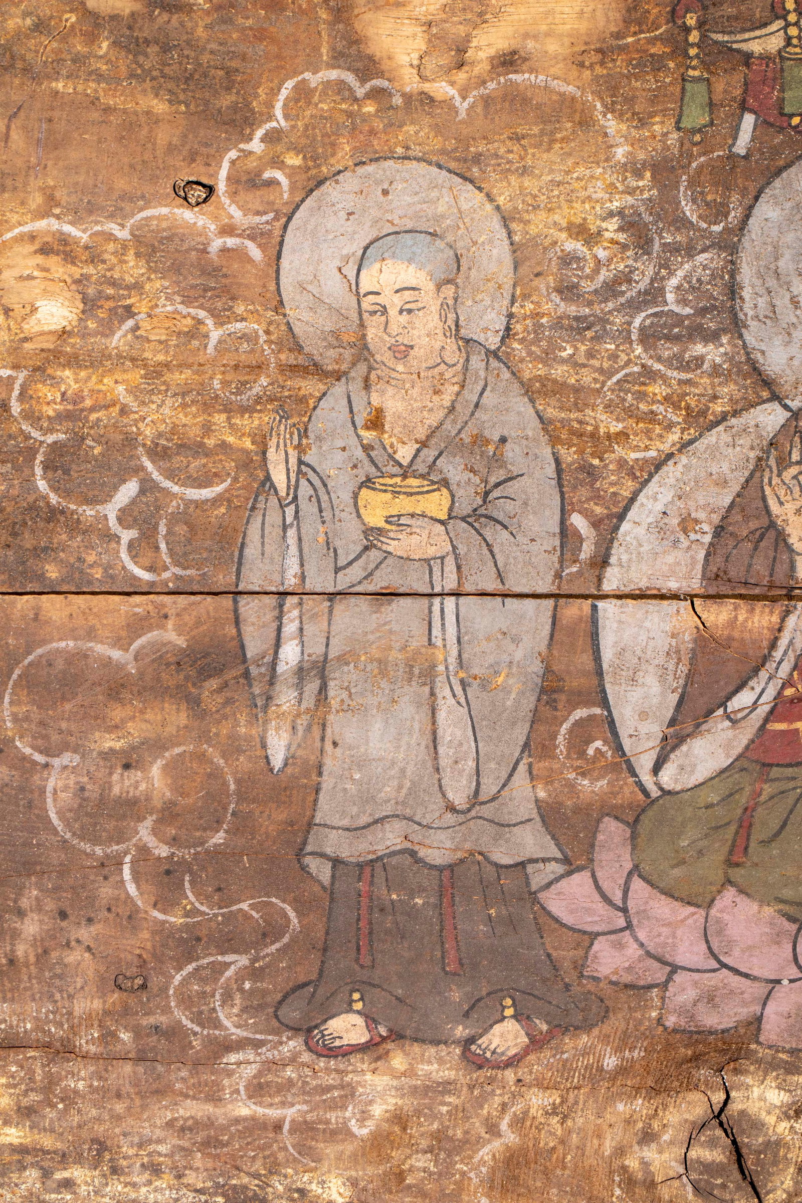 Buddhist-Procession Long Plank Painting - 4