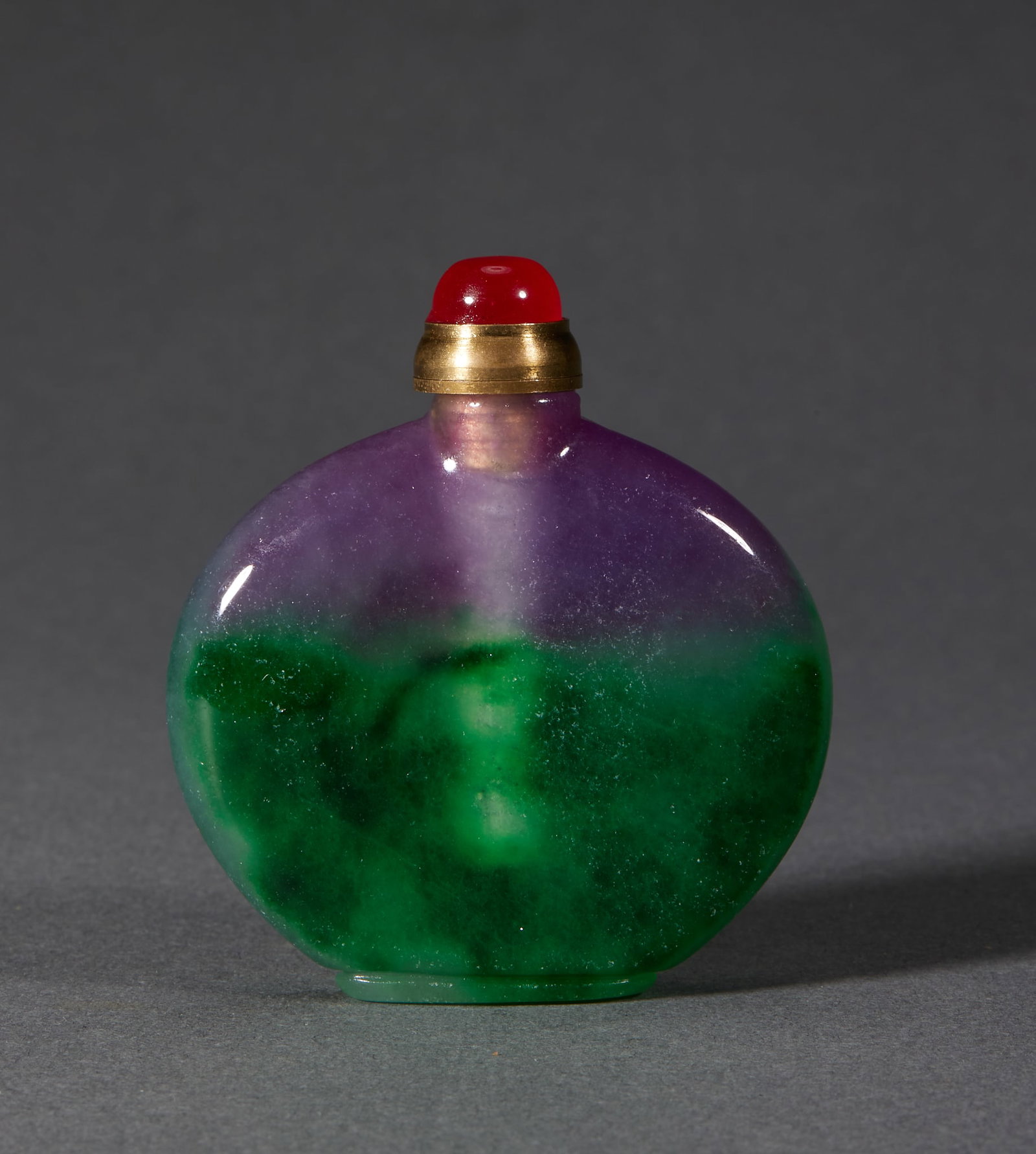 Qing Jadeite Snuff Bottle - 3