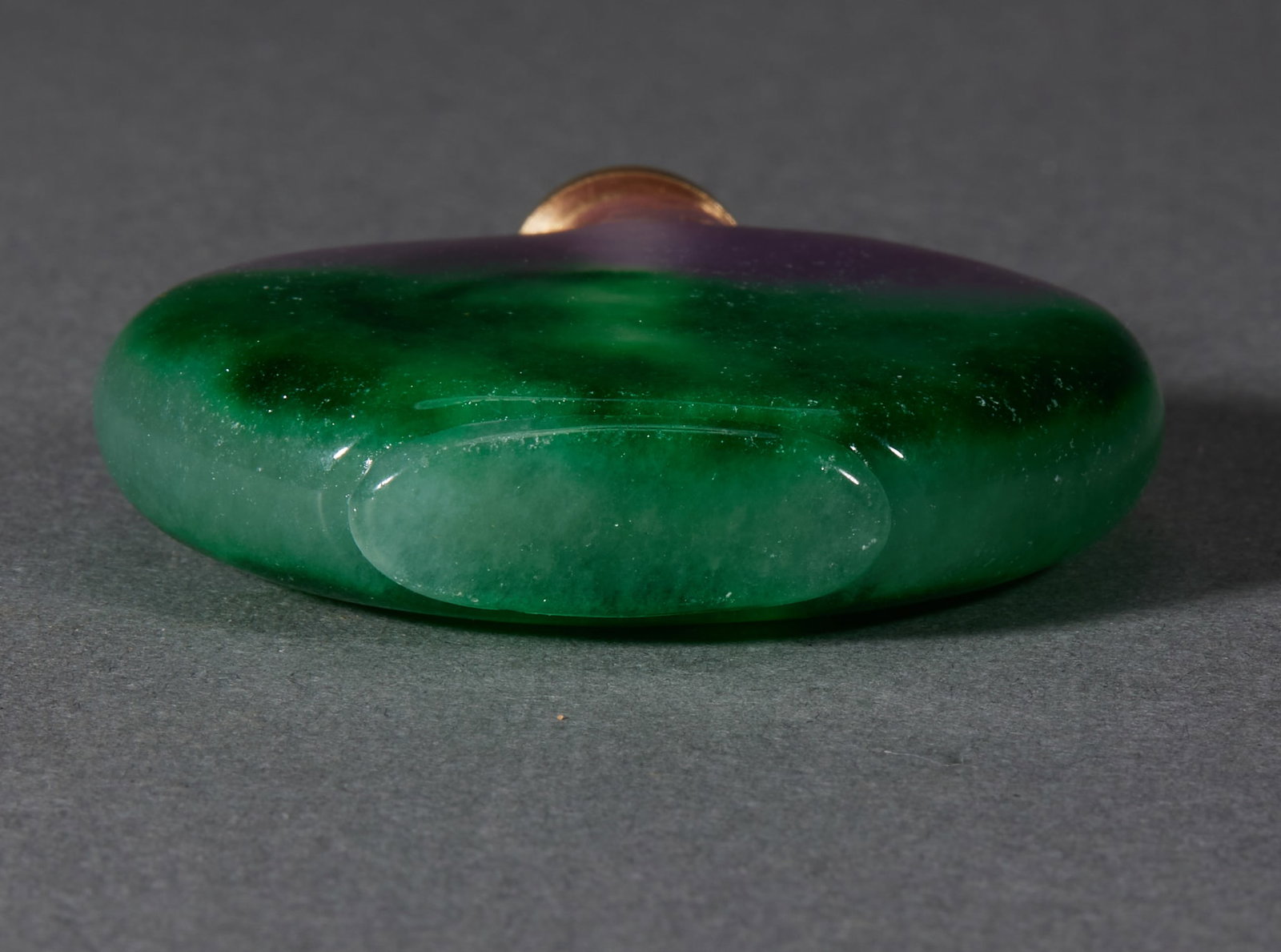 Qing Jadeite Snuff Bottle - 5