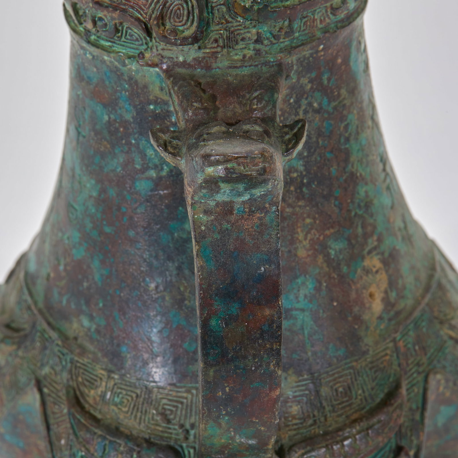 Pre-Ming Copper Tripod Jue Cup - 6