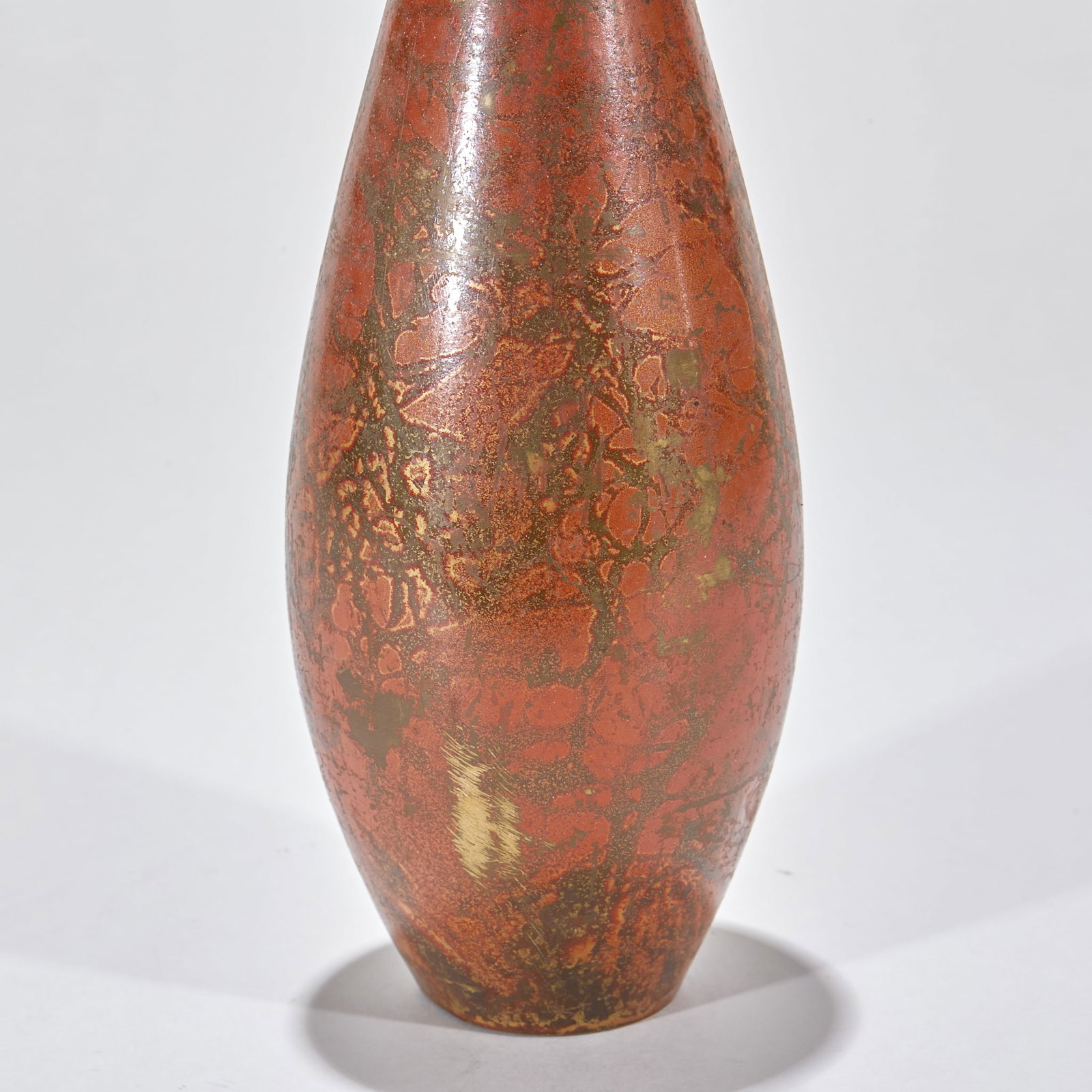 Copper Guanyin Vase - 6