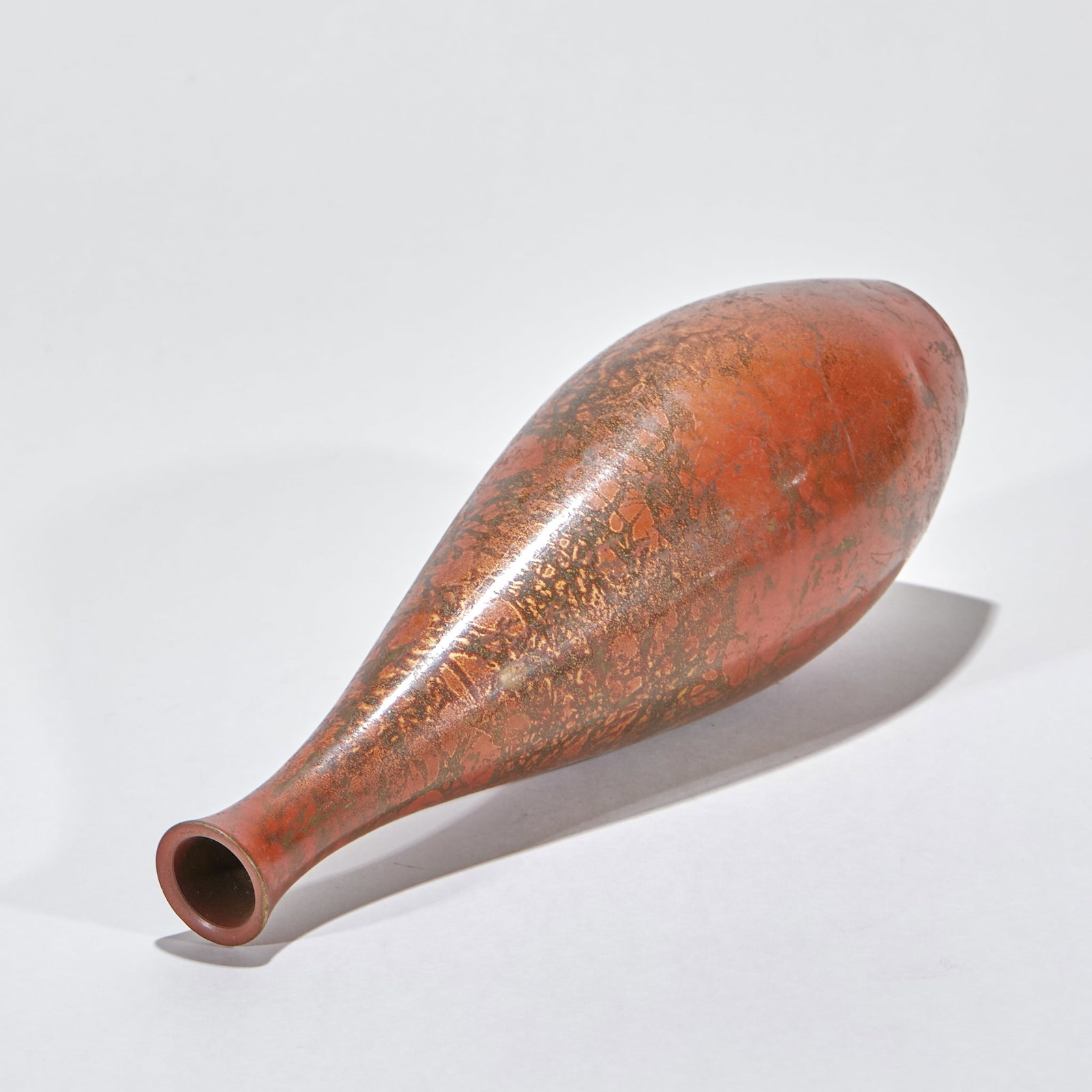 Copper Guanyin Vase - 8