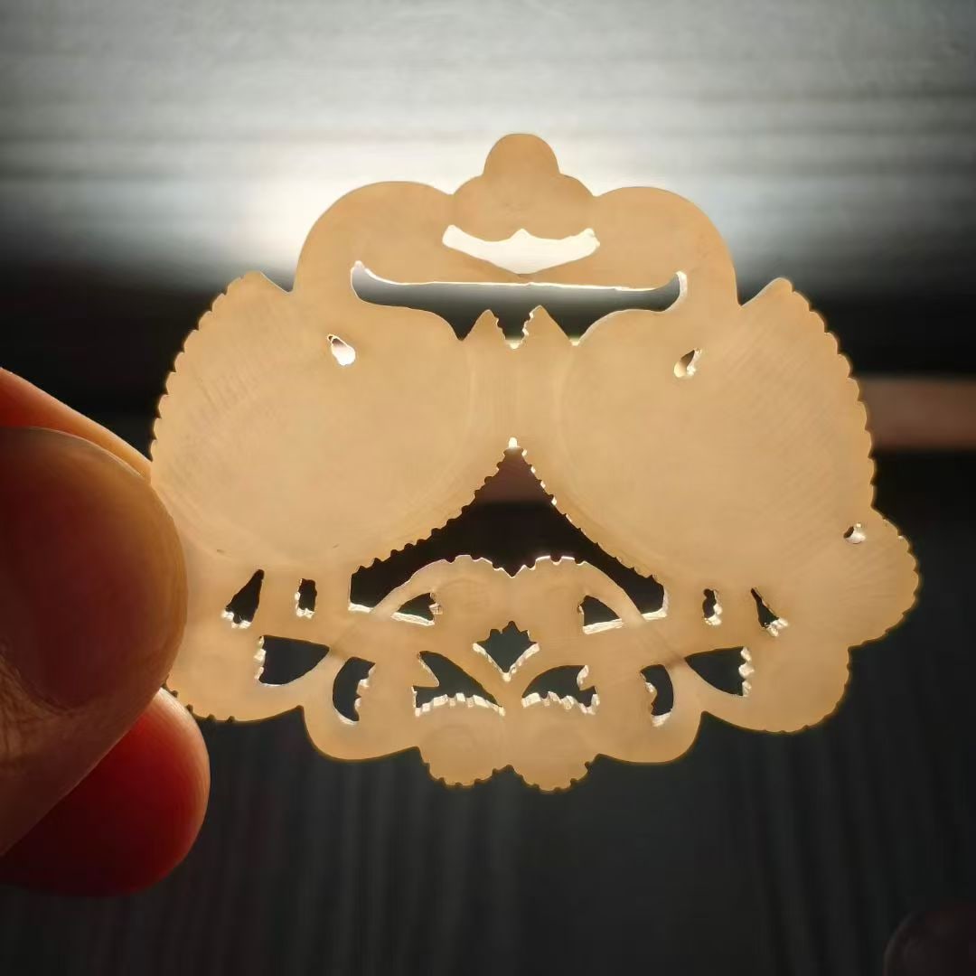 Goose-Form Jade Pendant - 7