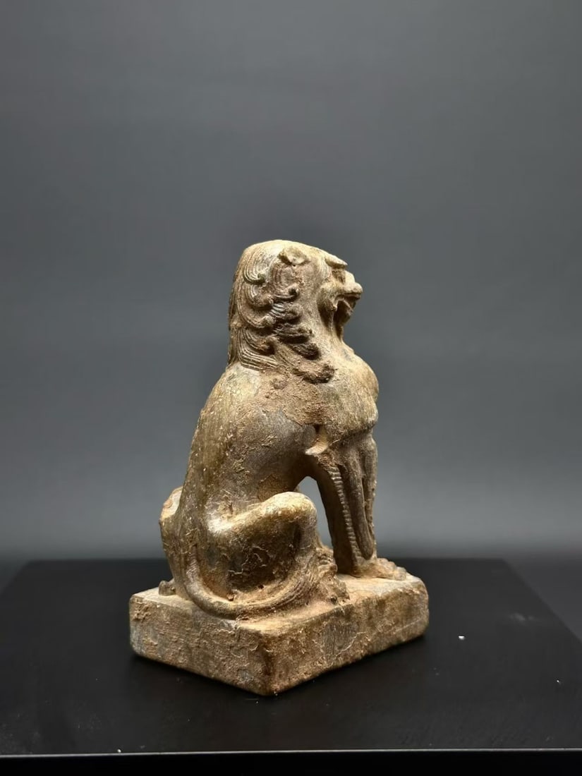 White-Marble Desk Lion - 2