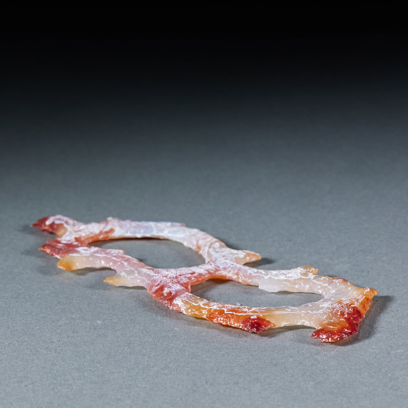 Agate Curled-Cloud Pendant - 8