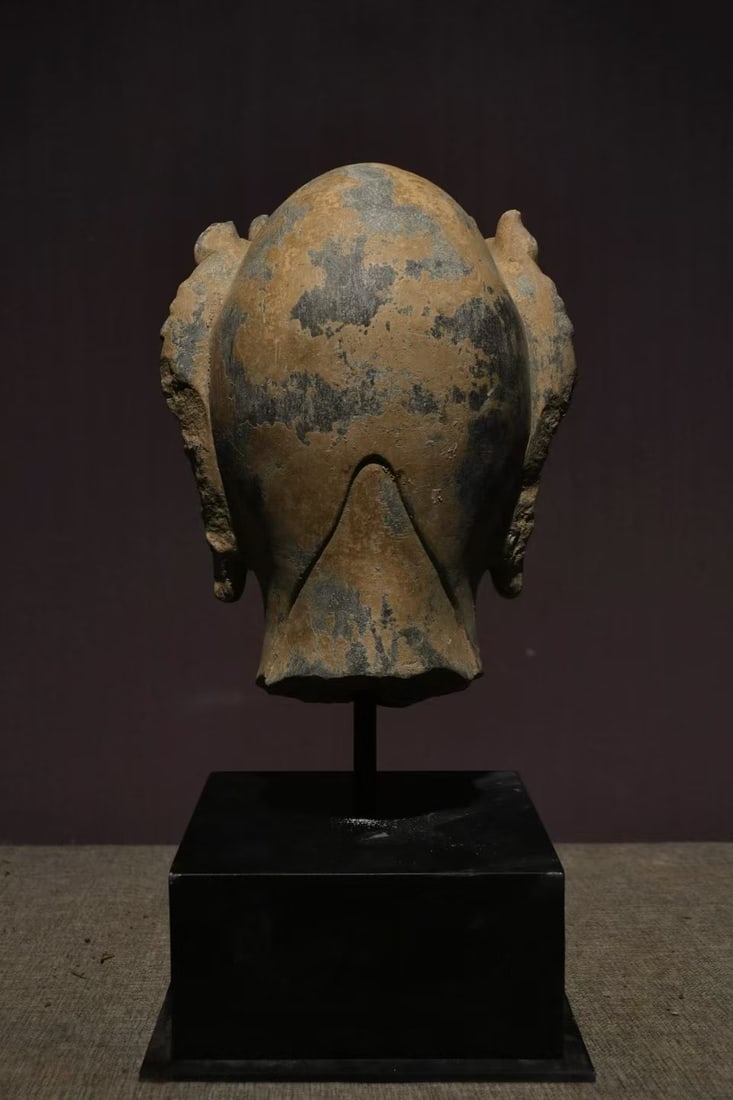 Gold-Foil Bodhisattva Head - 5