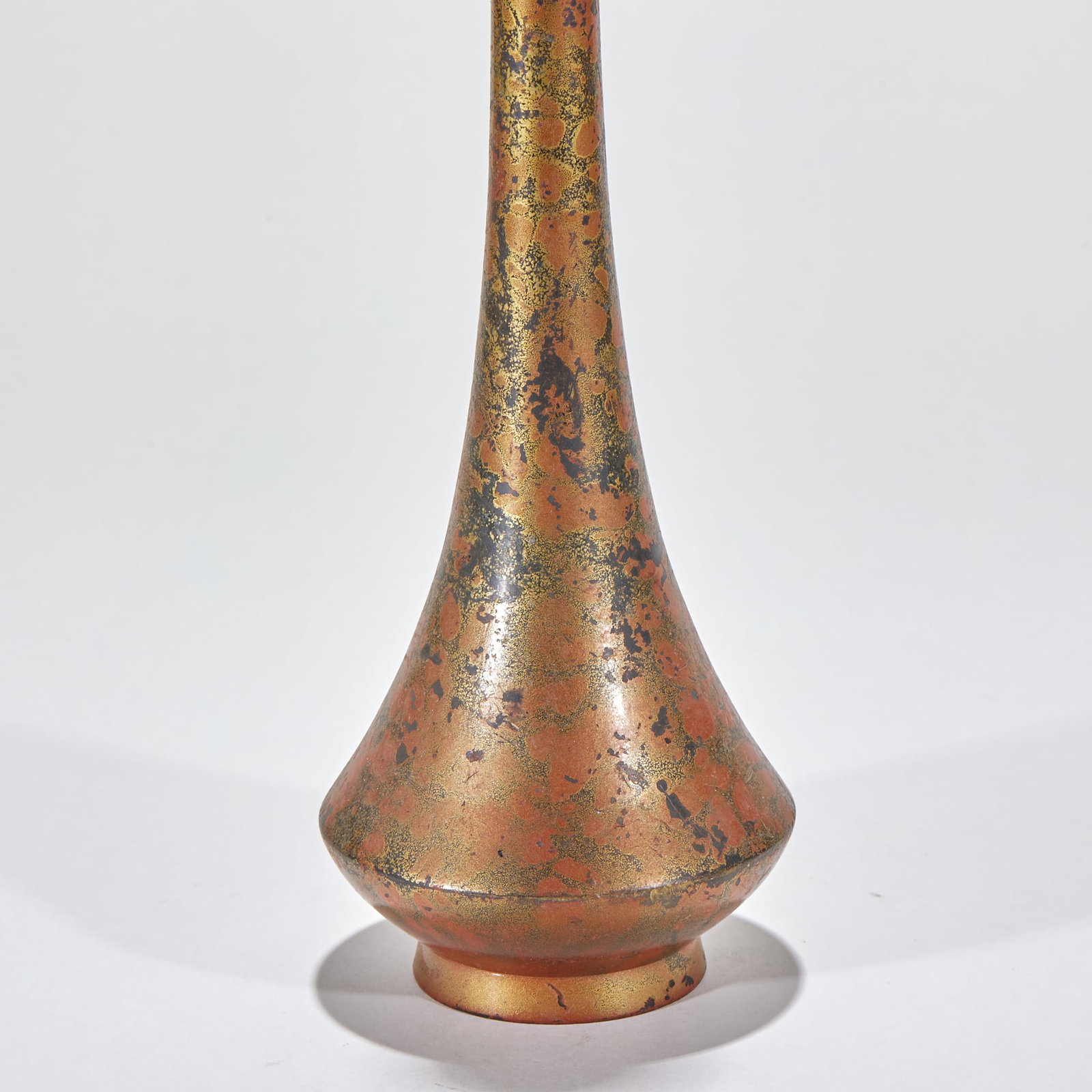 Copper Long-Neck Vase - 4