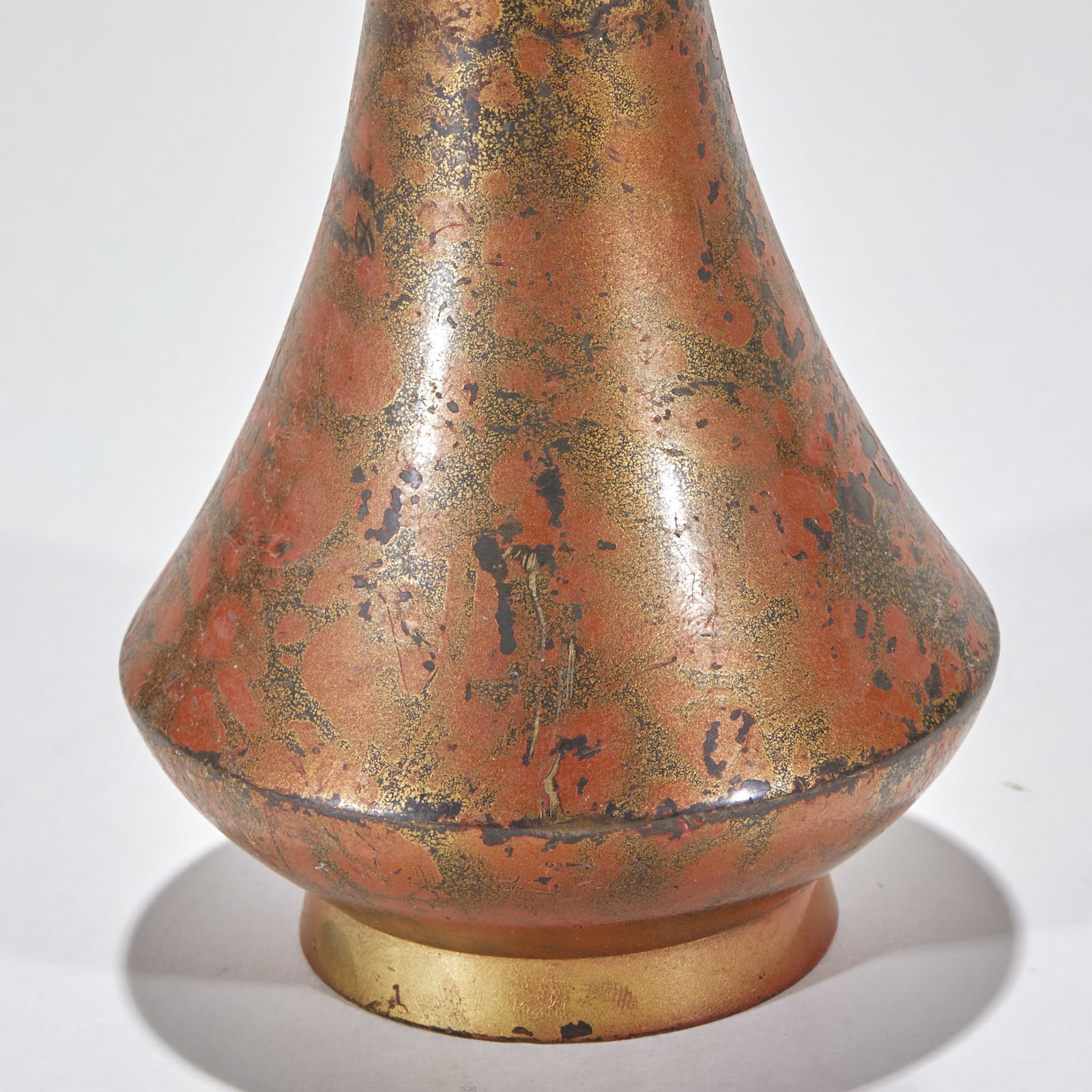 Copper Long-Neck Vase - 5
