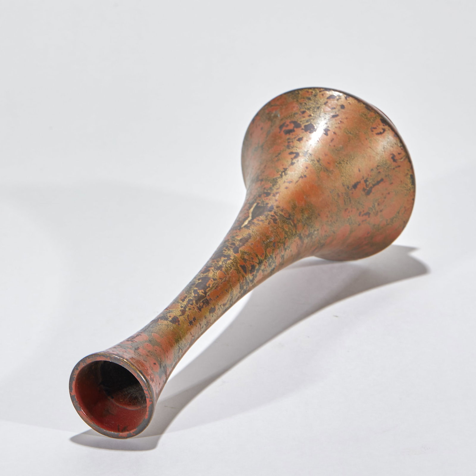 Copper Long-Neck Vase - 6
