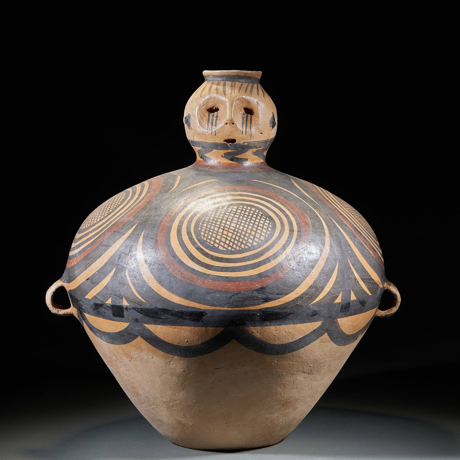 Majiayao Culture Gourd-Form Painted Jar (1 of 11)