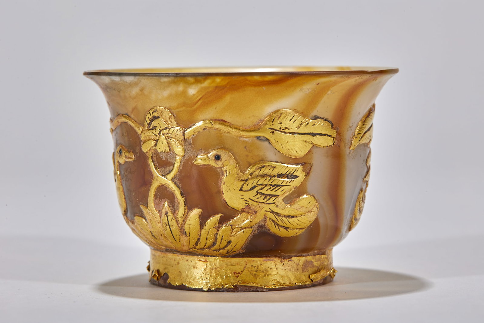 Agate Pure-Gold-Wrapped Cup - 3