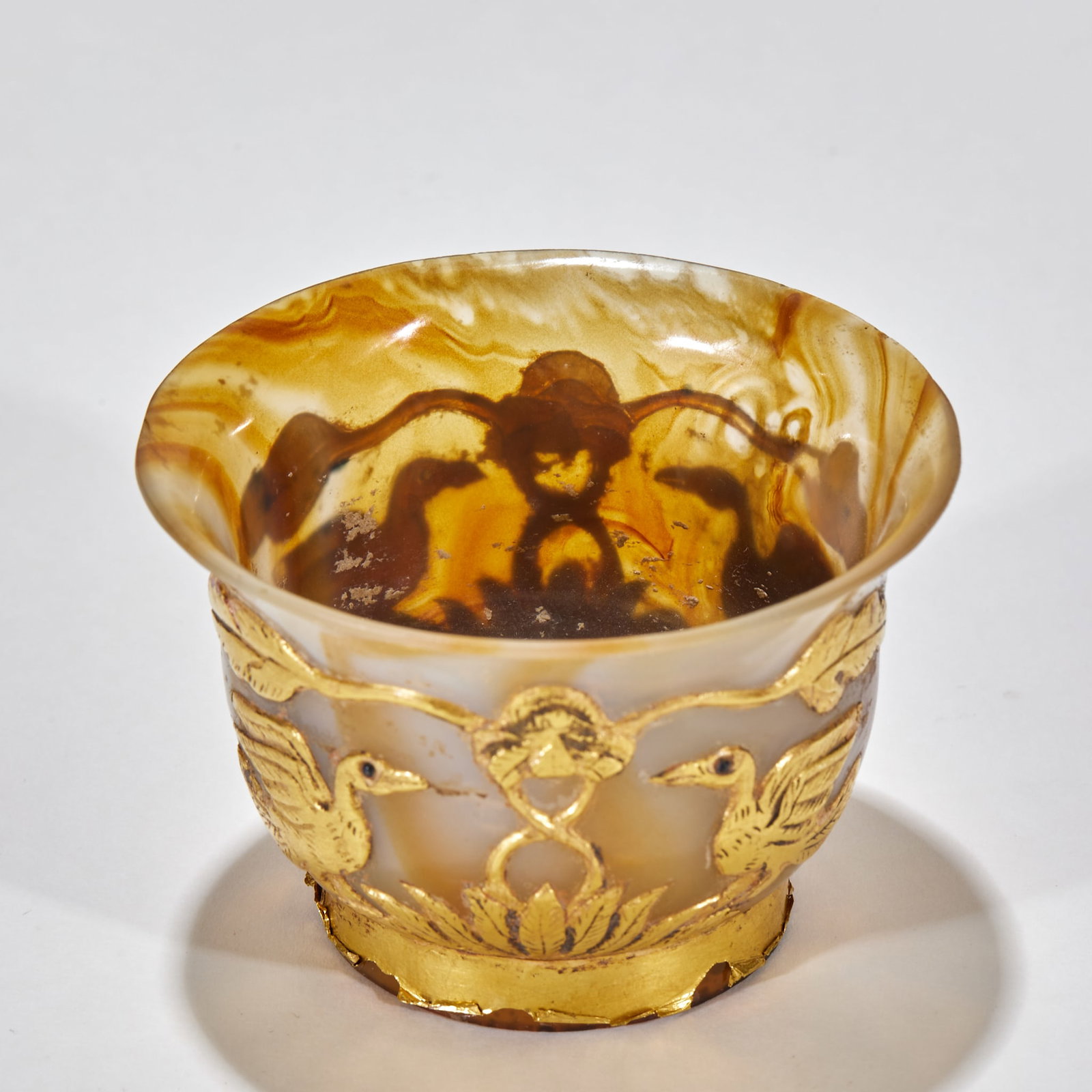 Agate Pure-Gold-Wrapped Cup - 6