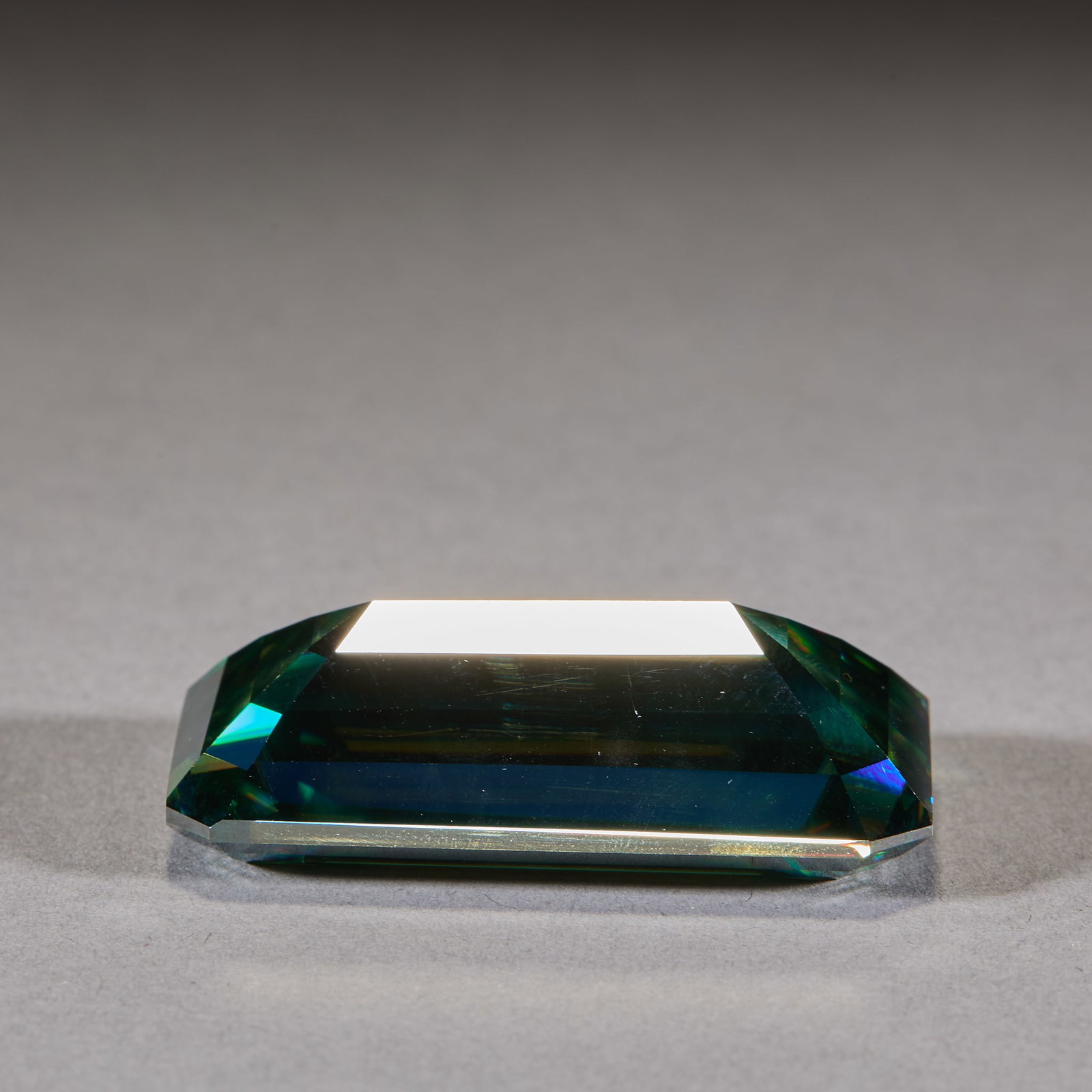 Rectangular Faceted Gemstone - 2