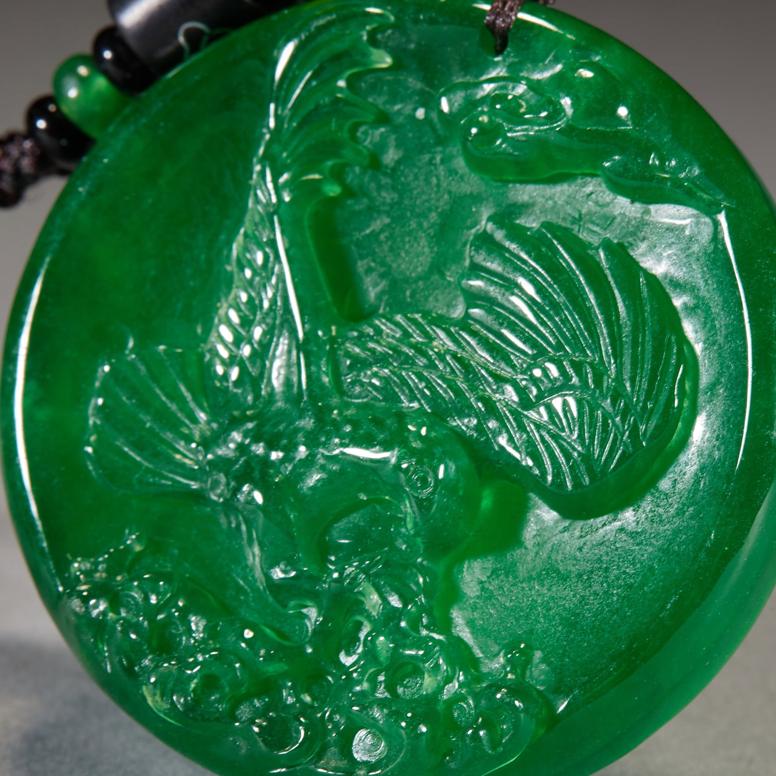 Jadeite Eagle Plaque - 2
