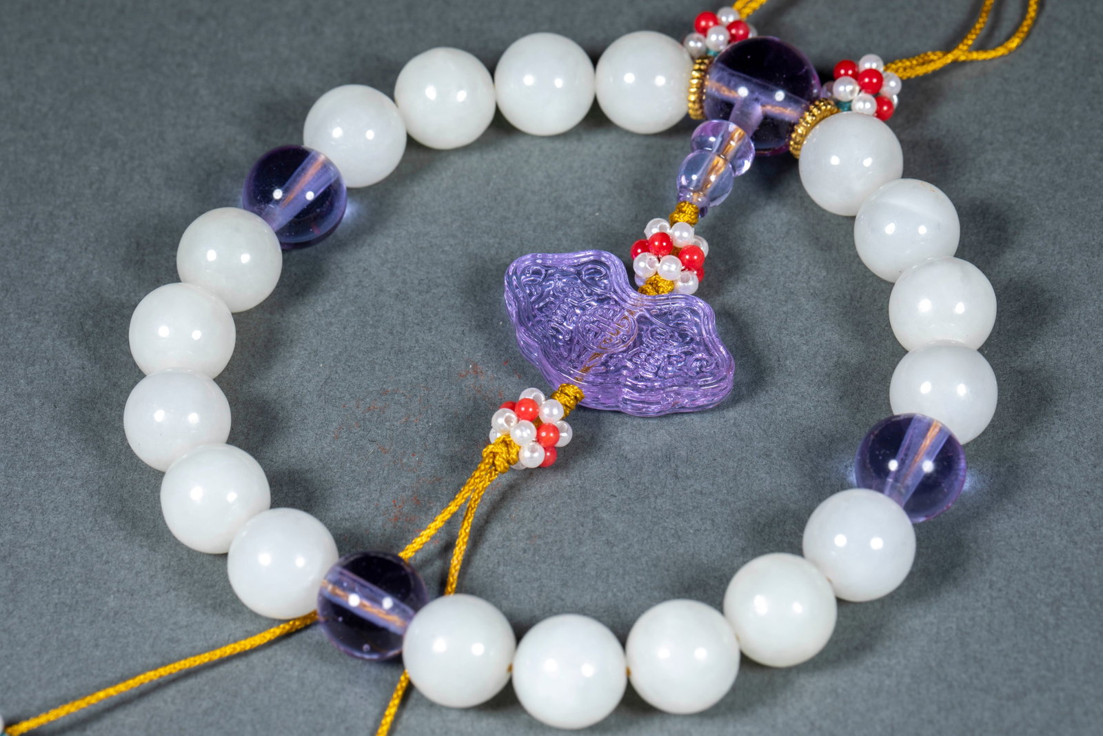 Hetian Jade Hand-Held Beads - 2