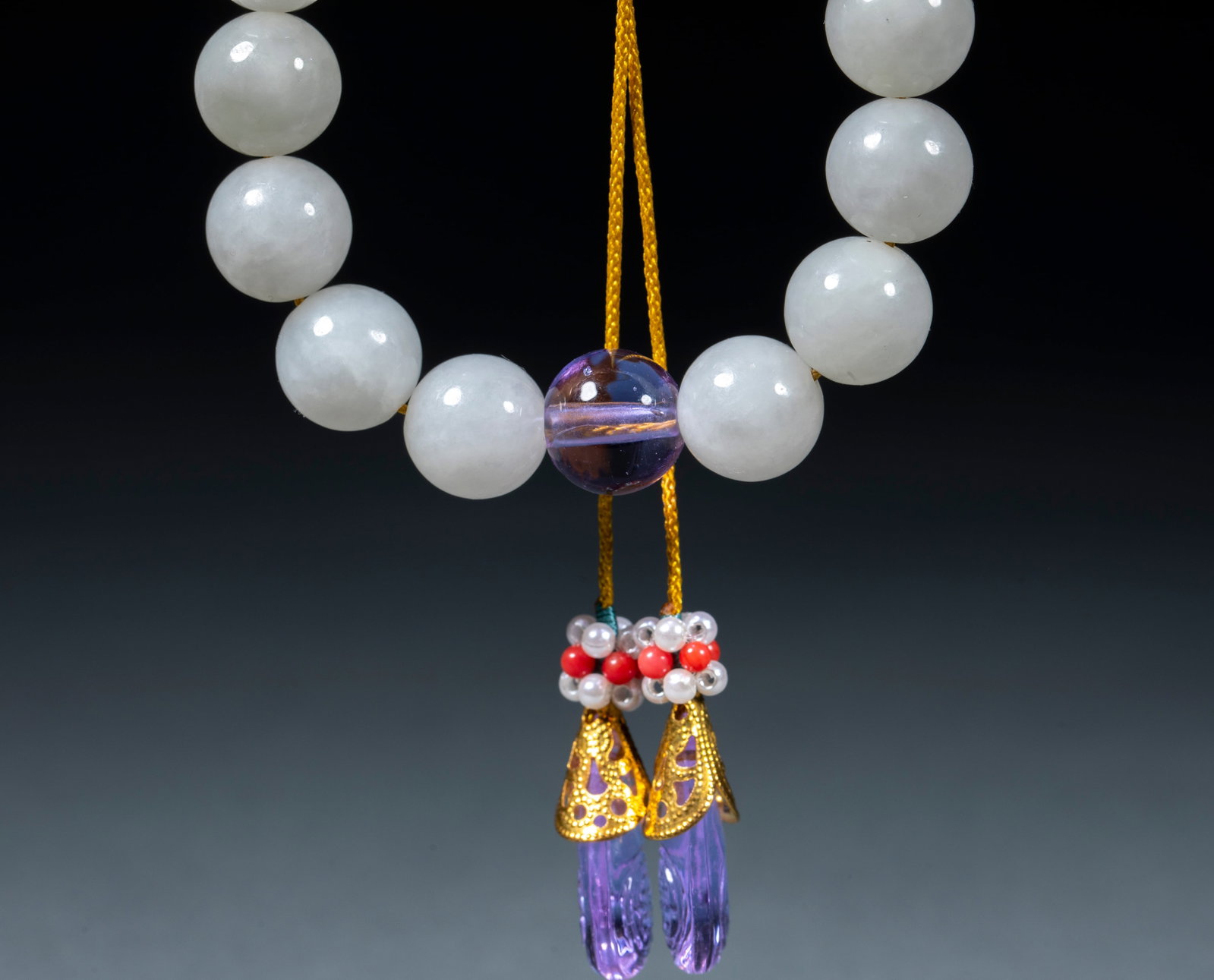 Hetian Jade Hand-Held Beads - 7