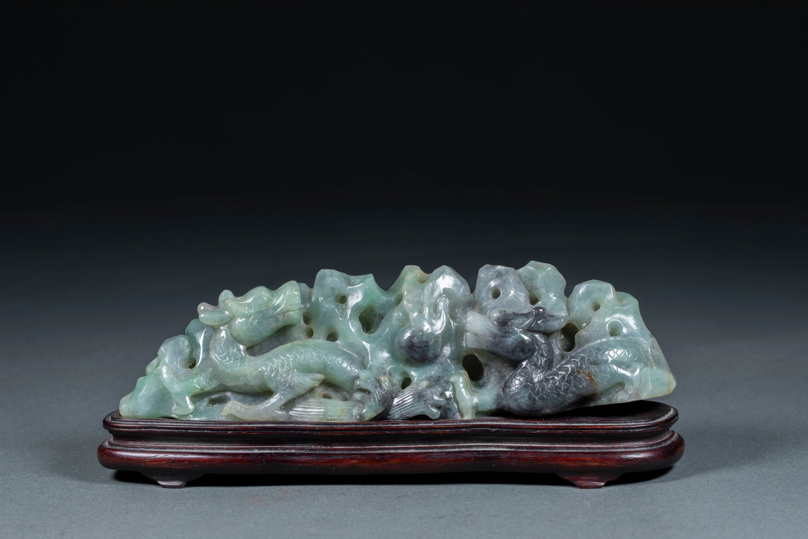 Hetian Jade Irregular Fu-Shou Ruyi Scepter (1 of 7)