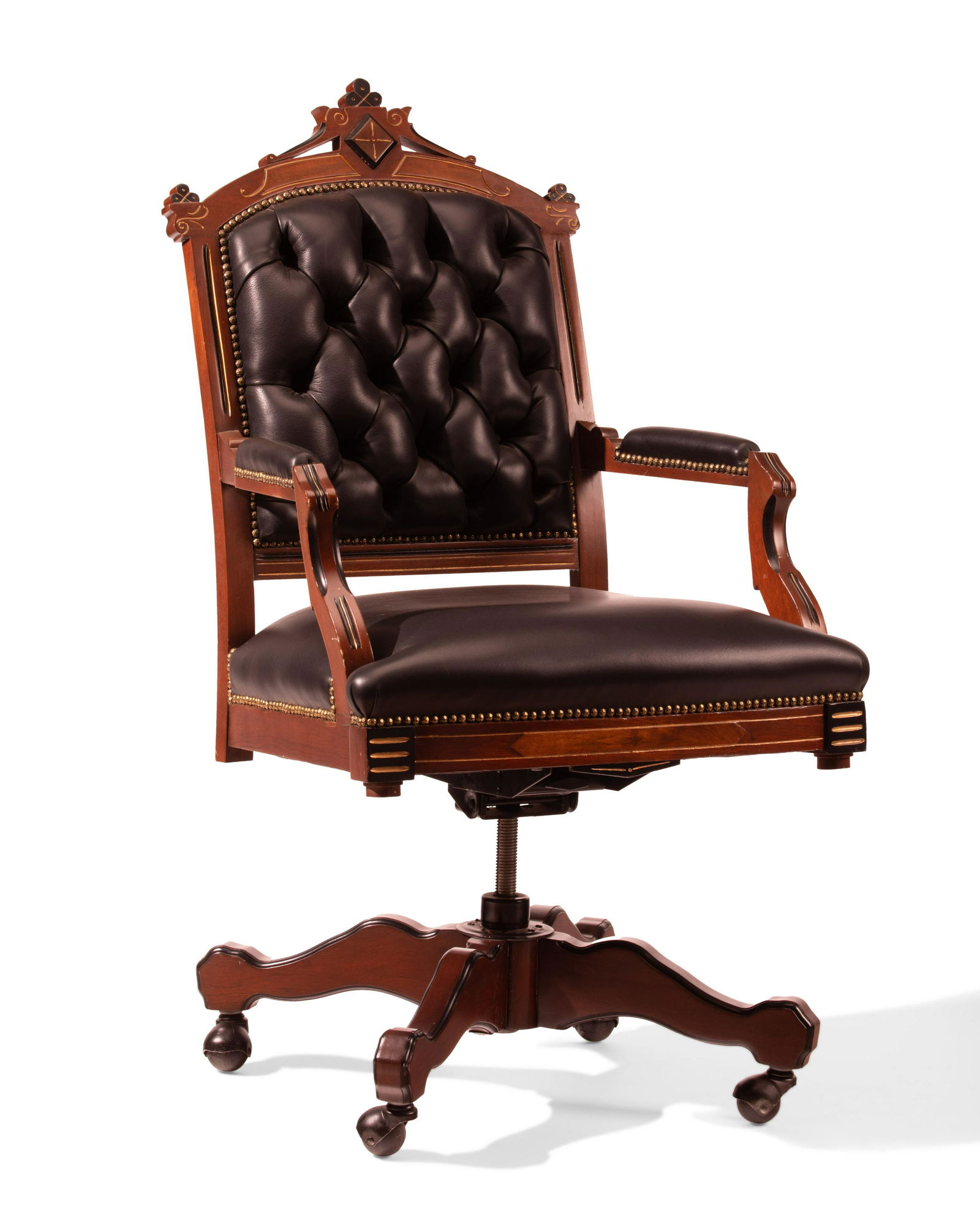An Eastlake Victorian desk chair (1 of 4)