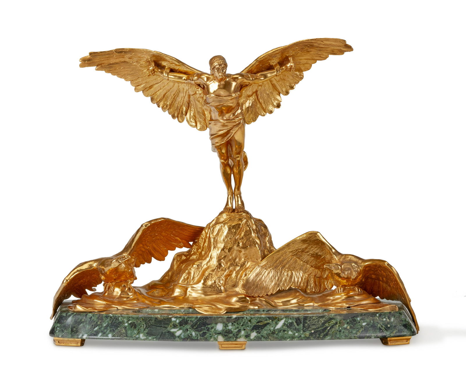 A bronze bust of a female figure (1 of 4)