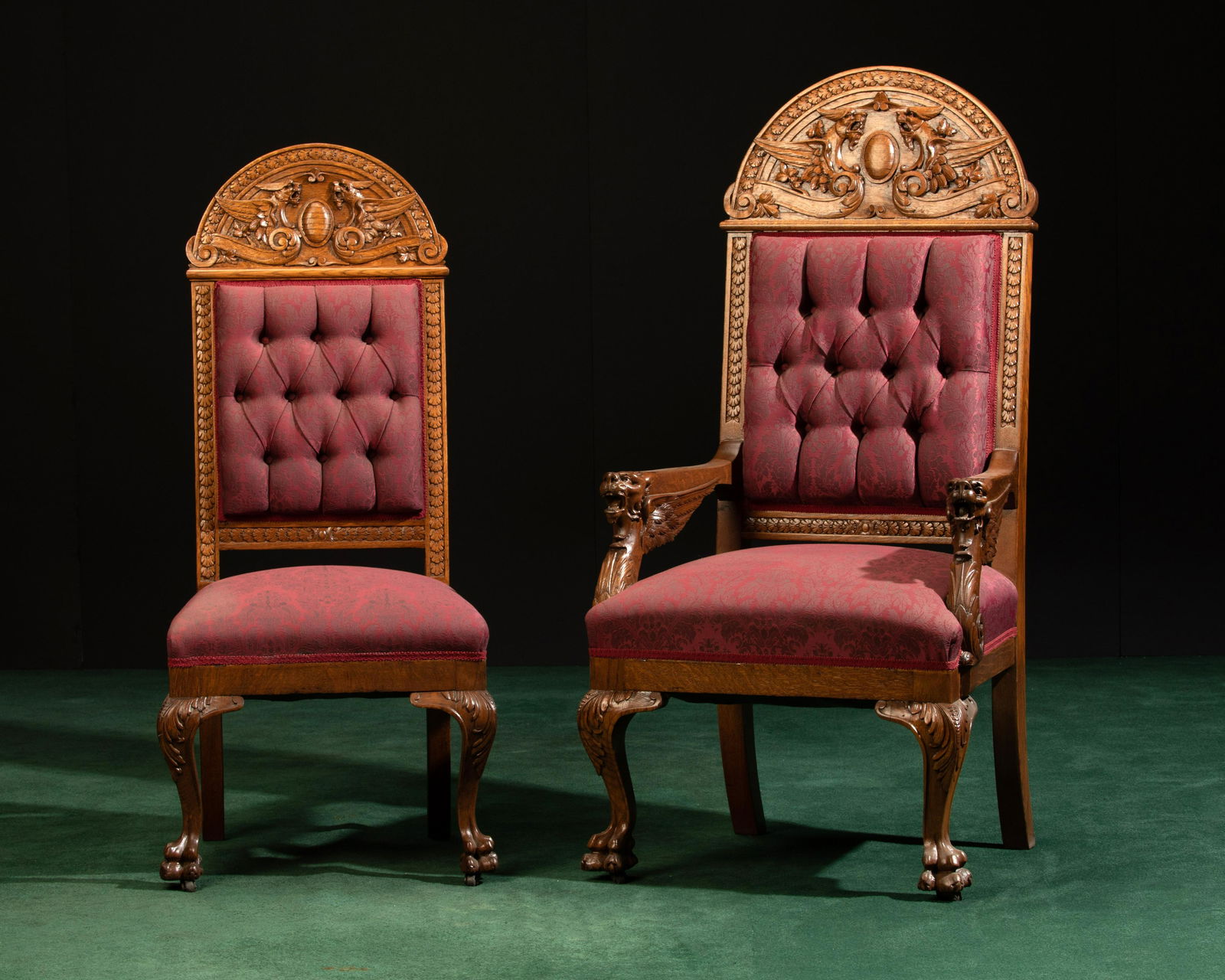A set of Horner-style chairs (1 of 4)