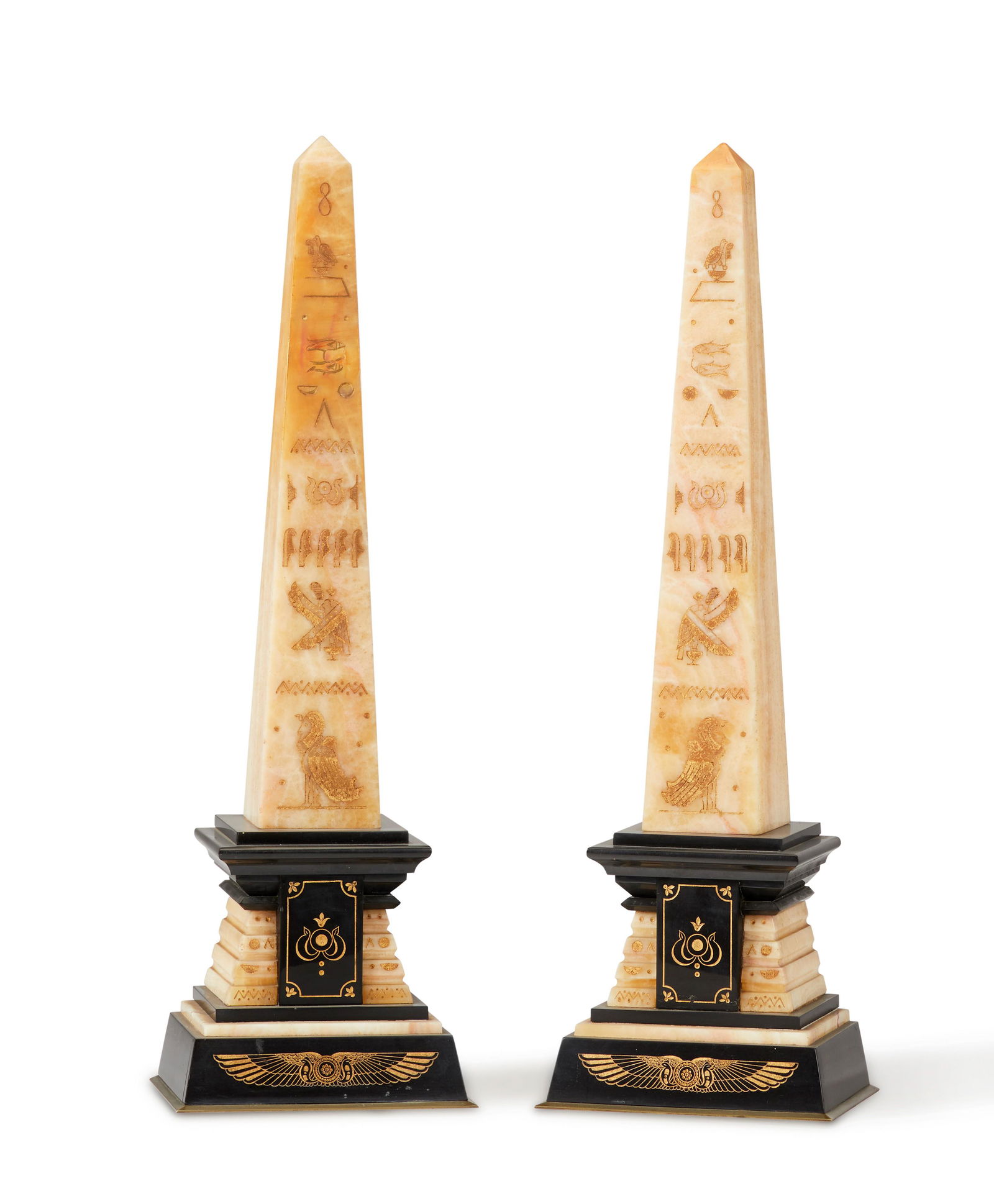 A pair of Victorian obelisks (1 of 2)