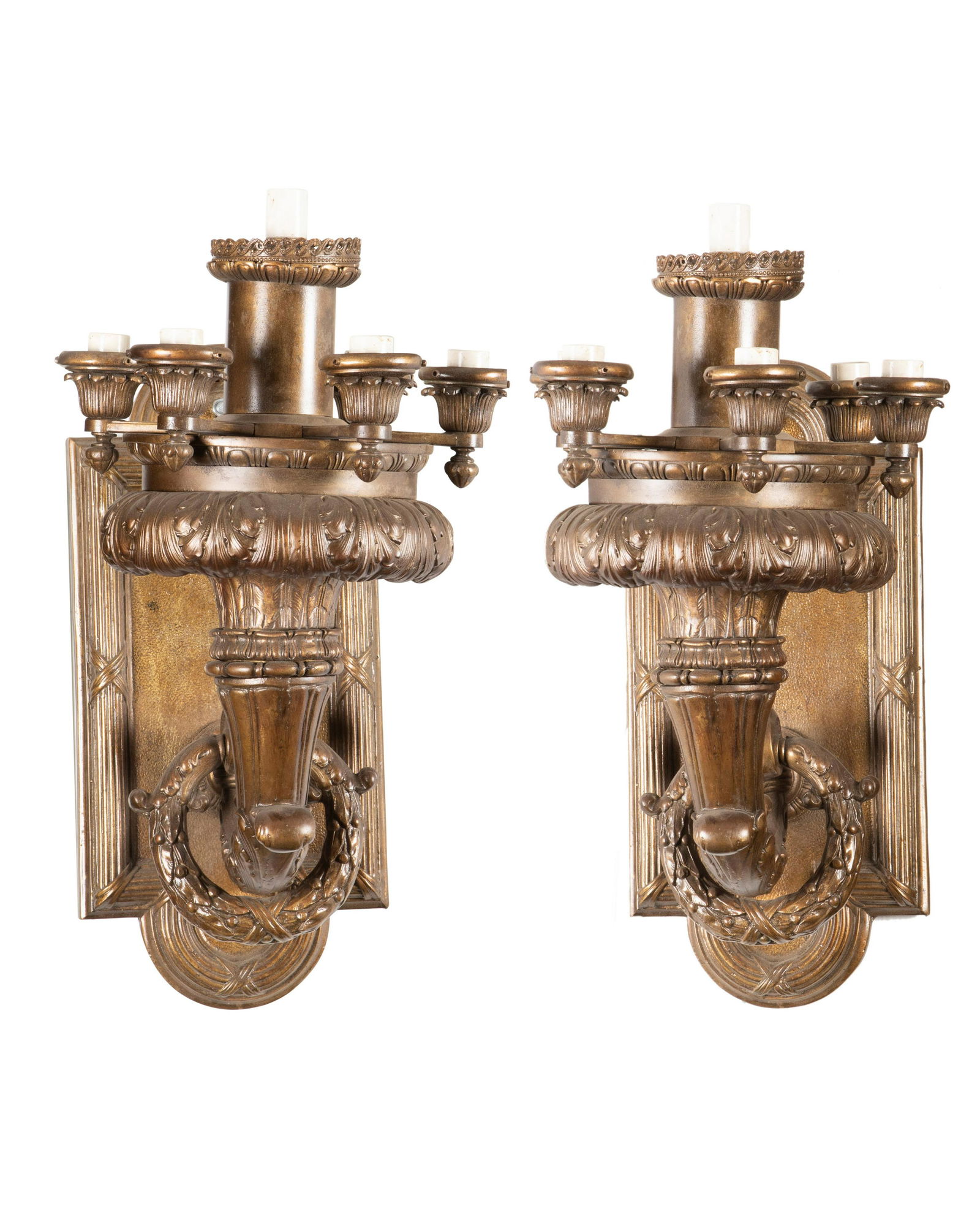 A pair of Edwardian-style sconces (1 of 2)