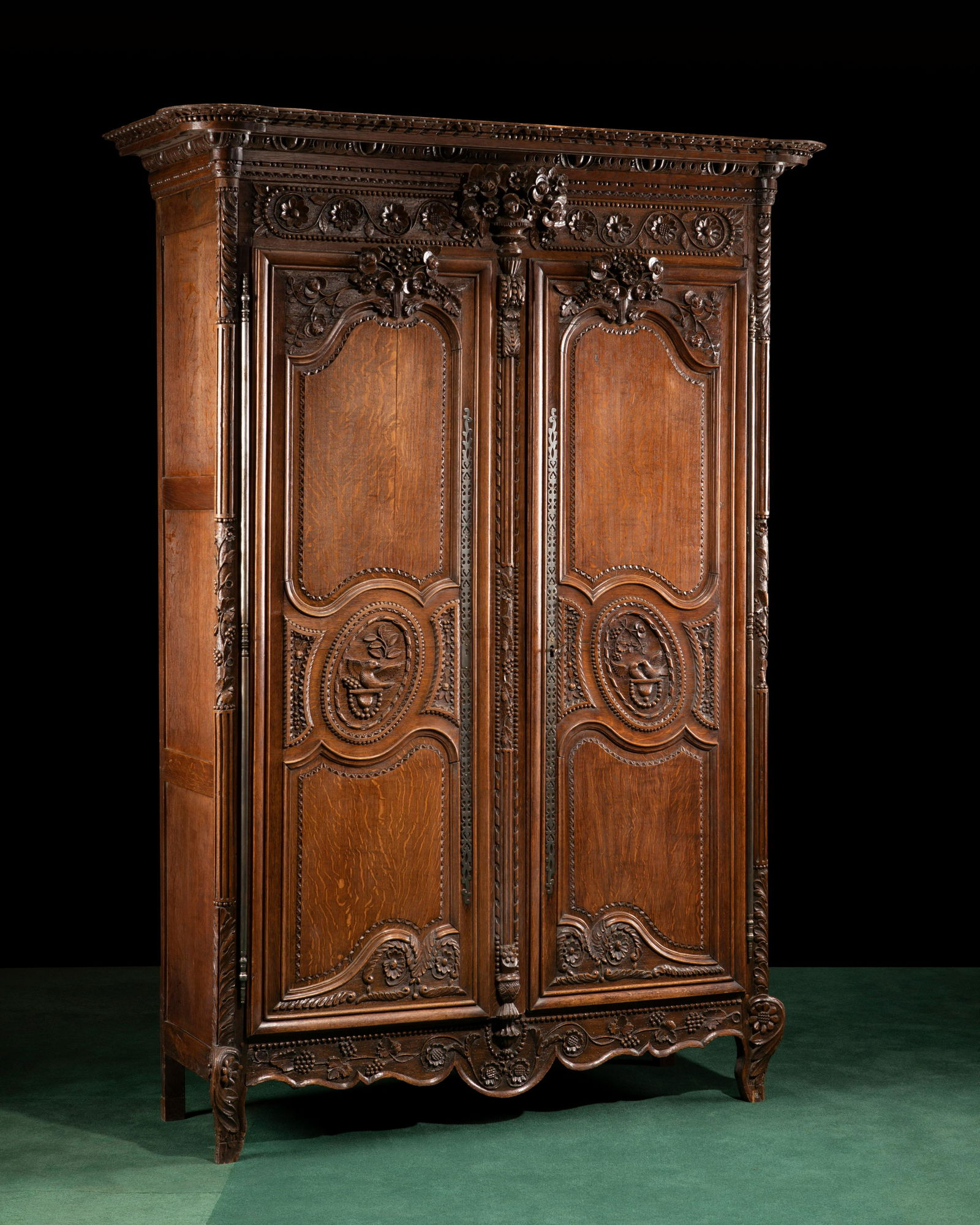 A French Provincial armoire (1 of 9)