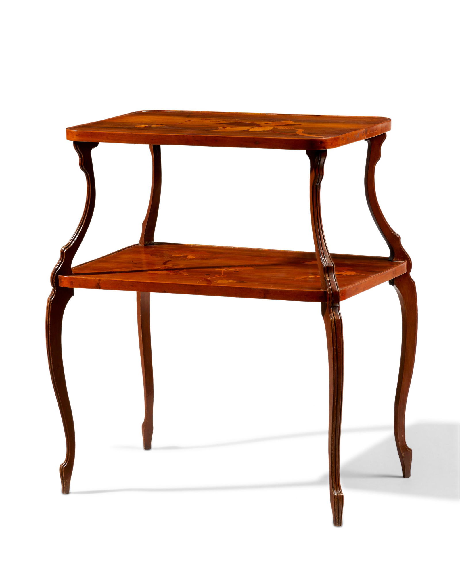 A French Art Nouveau inlaid table (1 of 4)