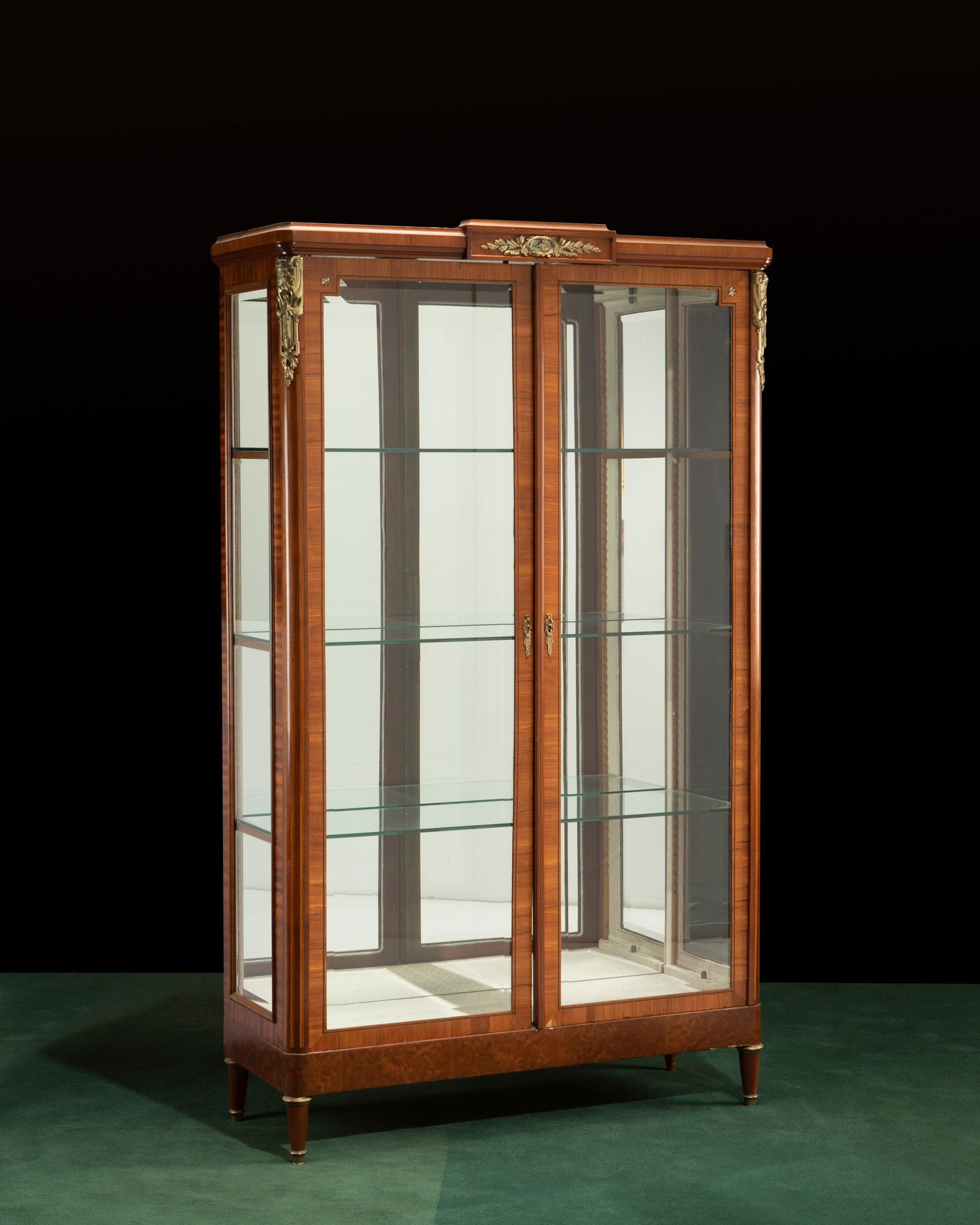 An Empire-style double-door showcase vitrine (1 of 6)