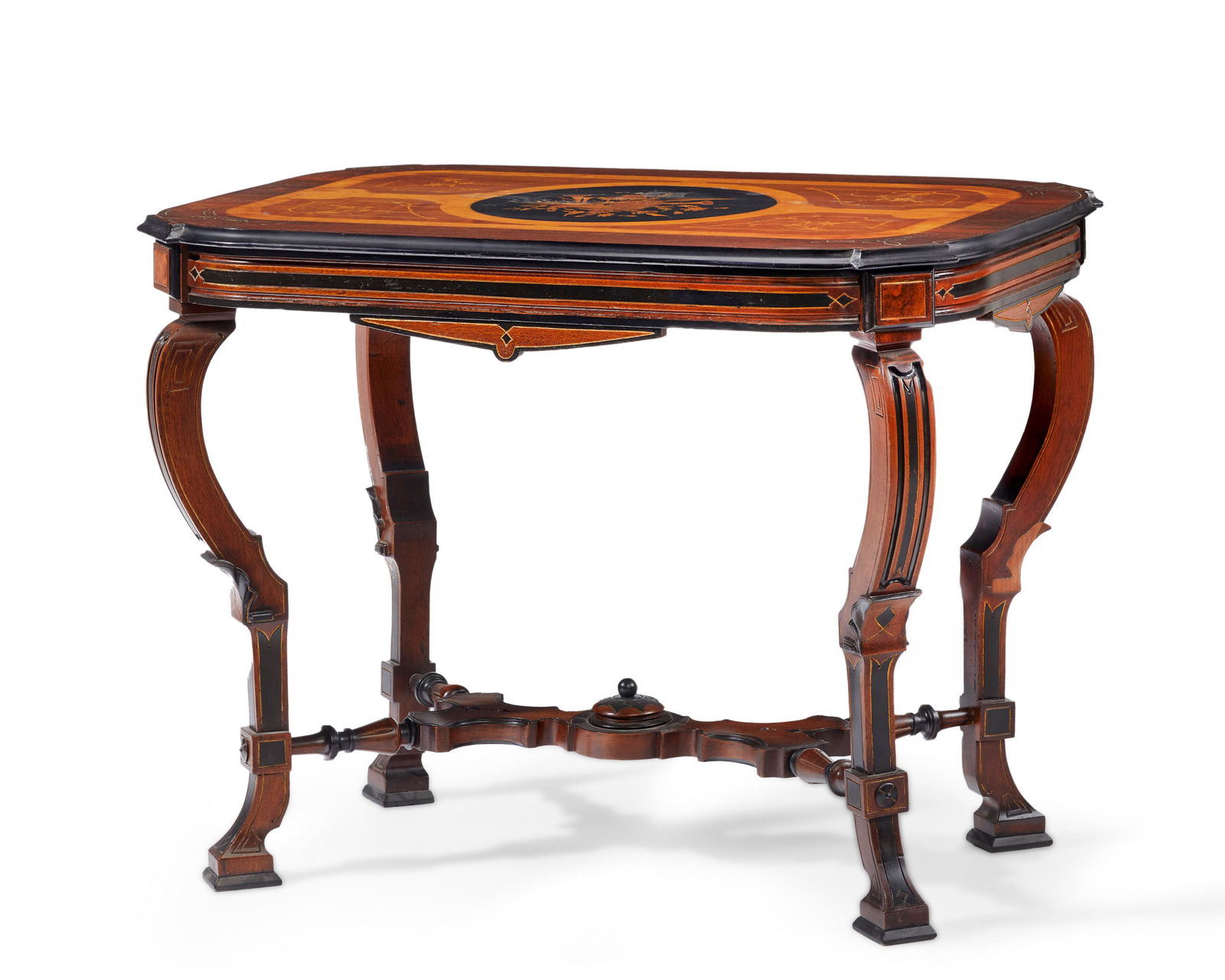 An American Renaissance Revival/Eastlake parlor table (1 of 4)