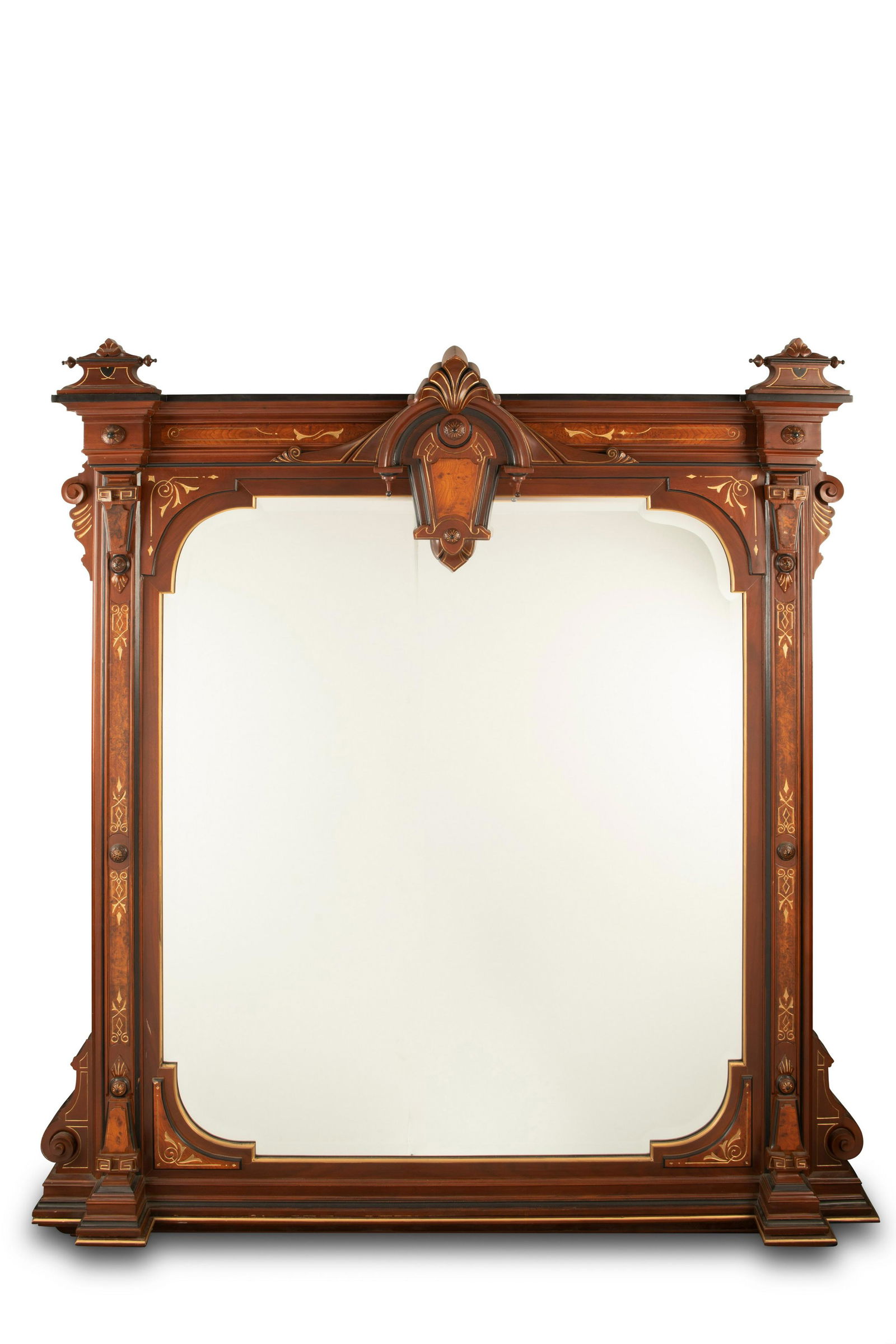 A Victorian Renaissance Revival pier mirror (1 of 2)