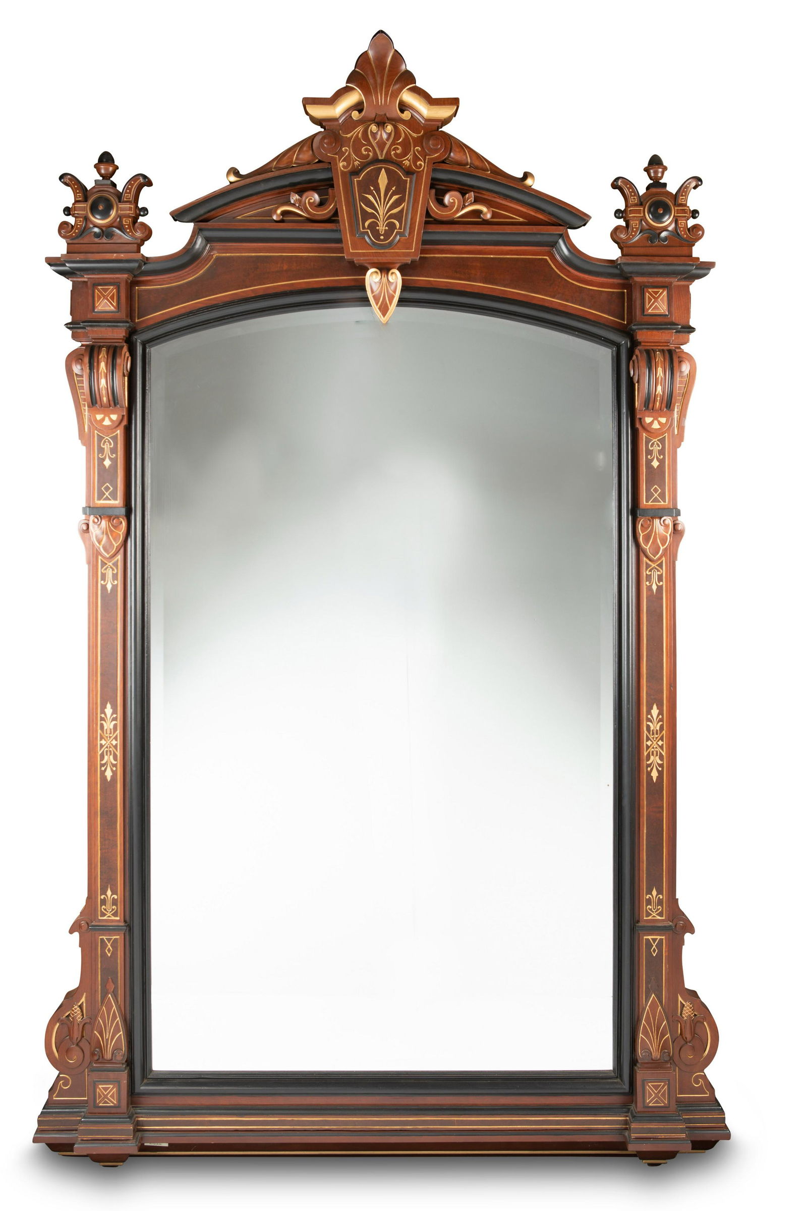 A large Renaissance Revival mantel mirror (1 of 3)