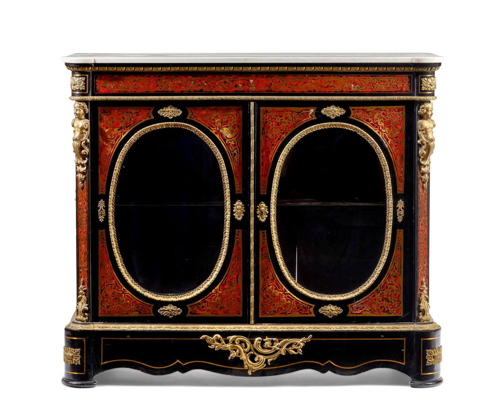 A Boulle console cabinet (1 of 6)