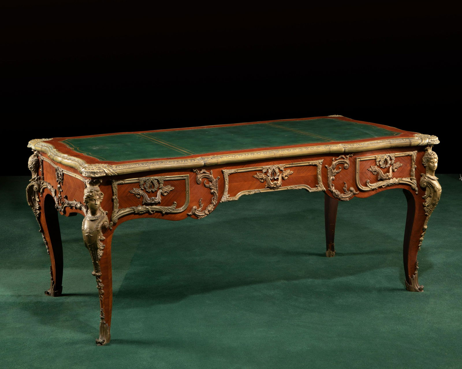 A French Louis XV-style bureau plat (1 of 5)