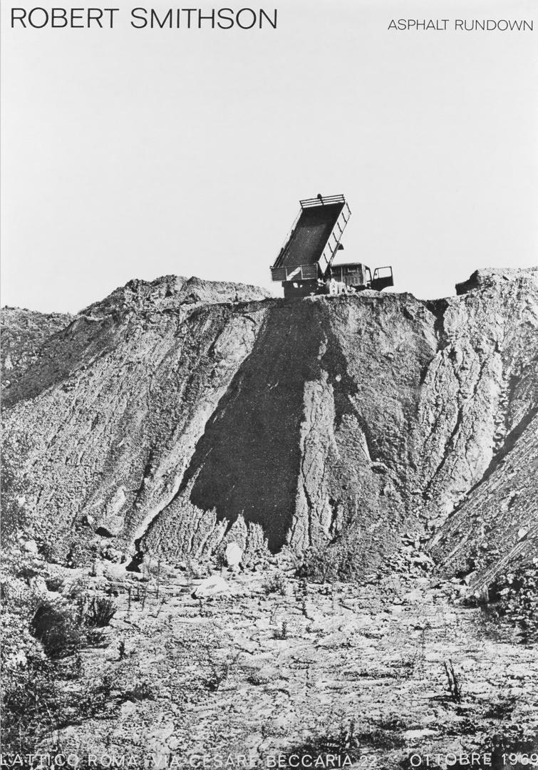 Robert Smithson - Asphalt Rundown (1 of 1)