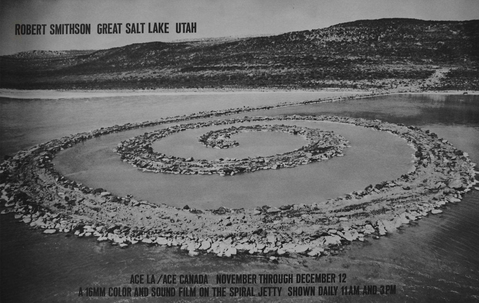 Rob. Smithson - Great Salt Lake Spiral Jetty; Qty 10 (1 of 1)