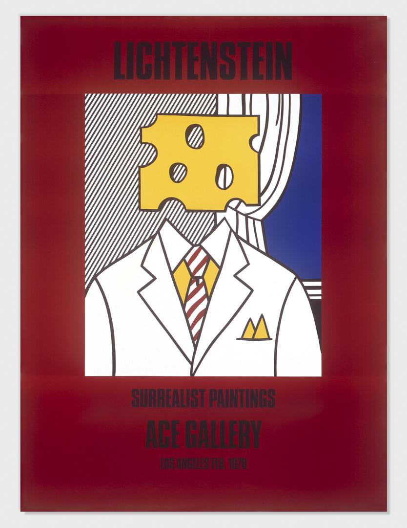 Roy Lichtenstein - "Cheese Head"; Qty 600 (1 of 3)