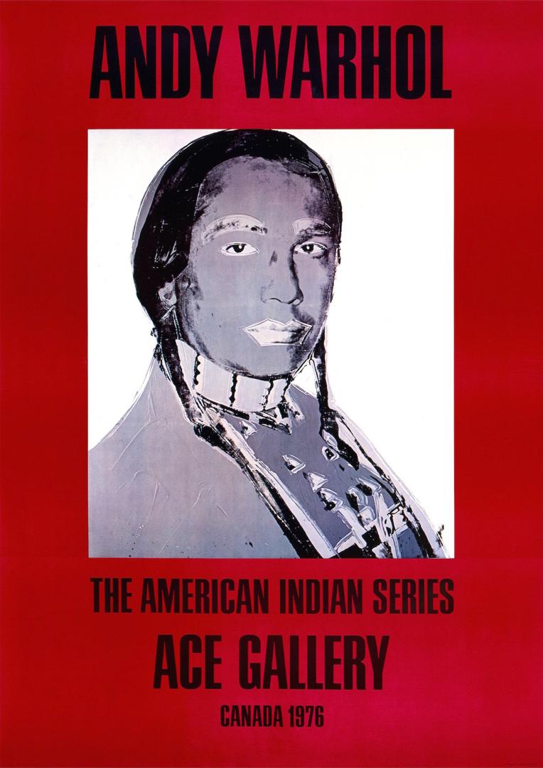 Andy Warhol - American Indian - Red (Signed) (1 of 1)